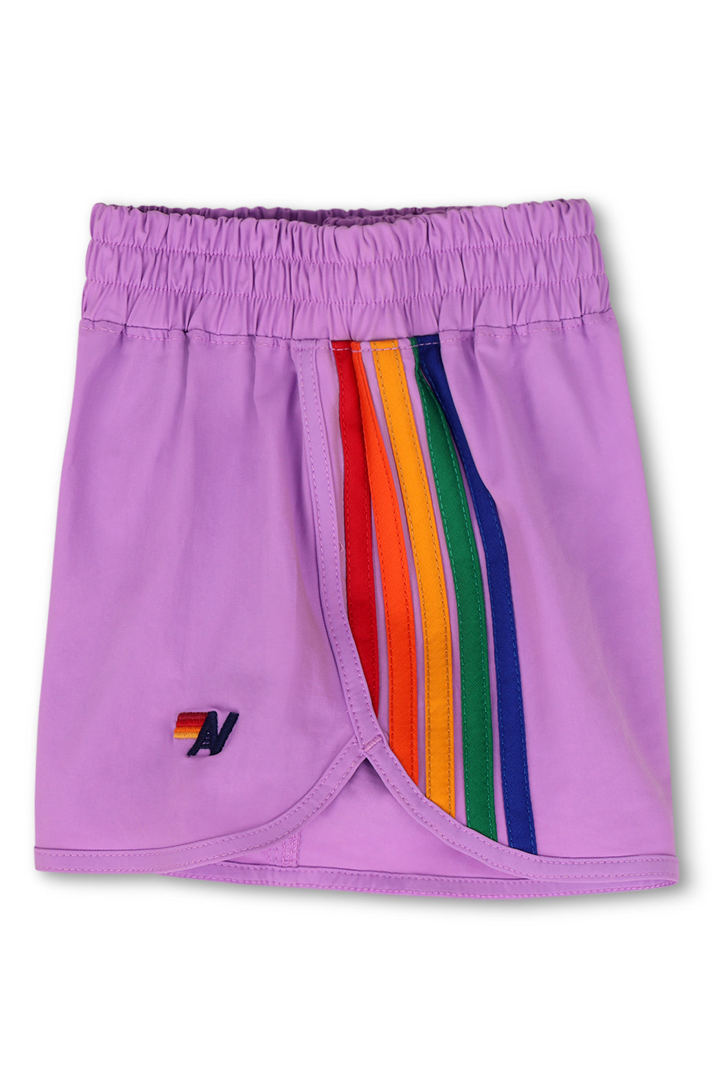 5 STRIPE KIDS FLEX JOGGER SHORT - NEON PURPLE - Image 3