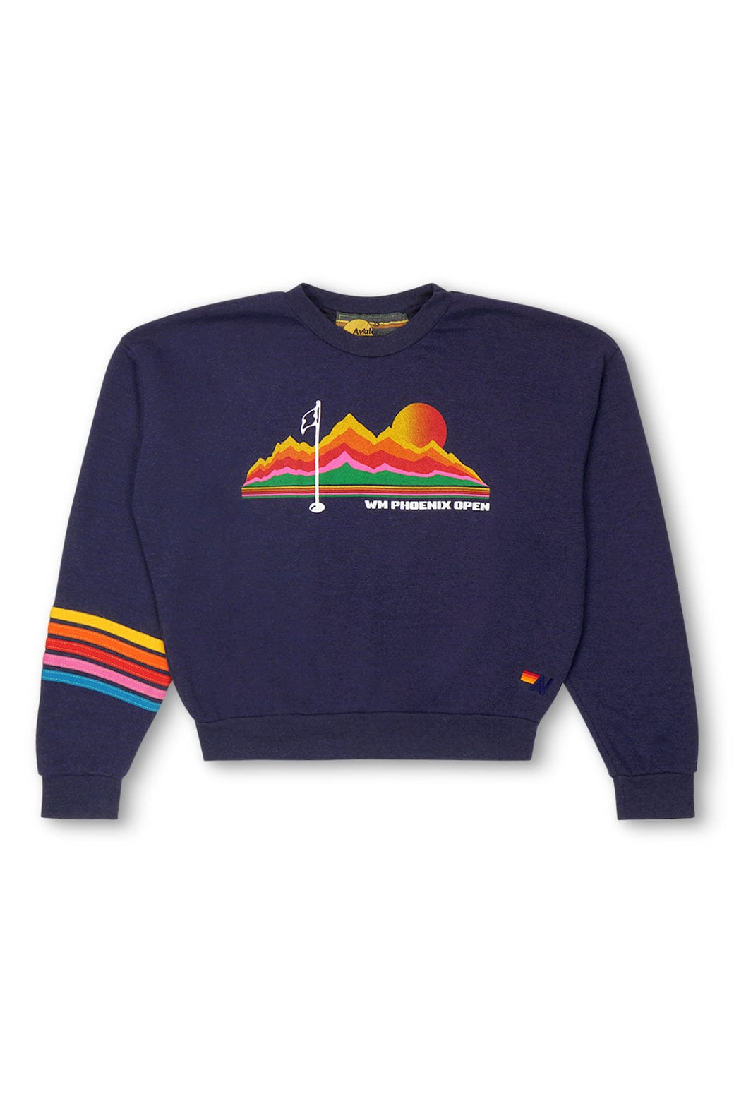 WM PHOENIX OPEN 2025 RELAXED CREW SWEATSHIRT - NAVY - Image 3