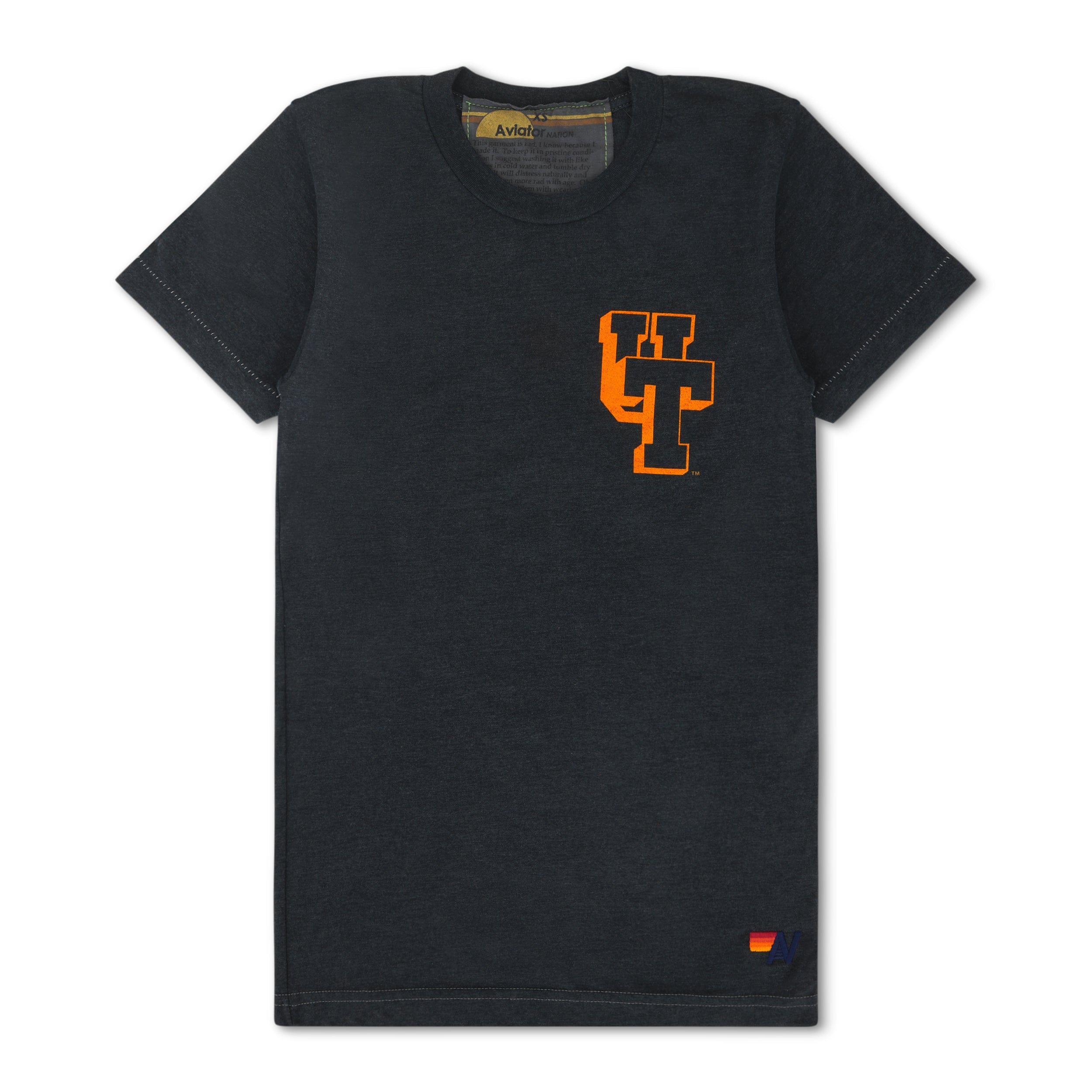 UNIVERSITY OF TENNESSEE BOLT CREW TEE SHIRT - CHARCOAL - Image 6