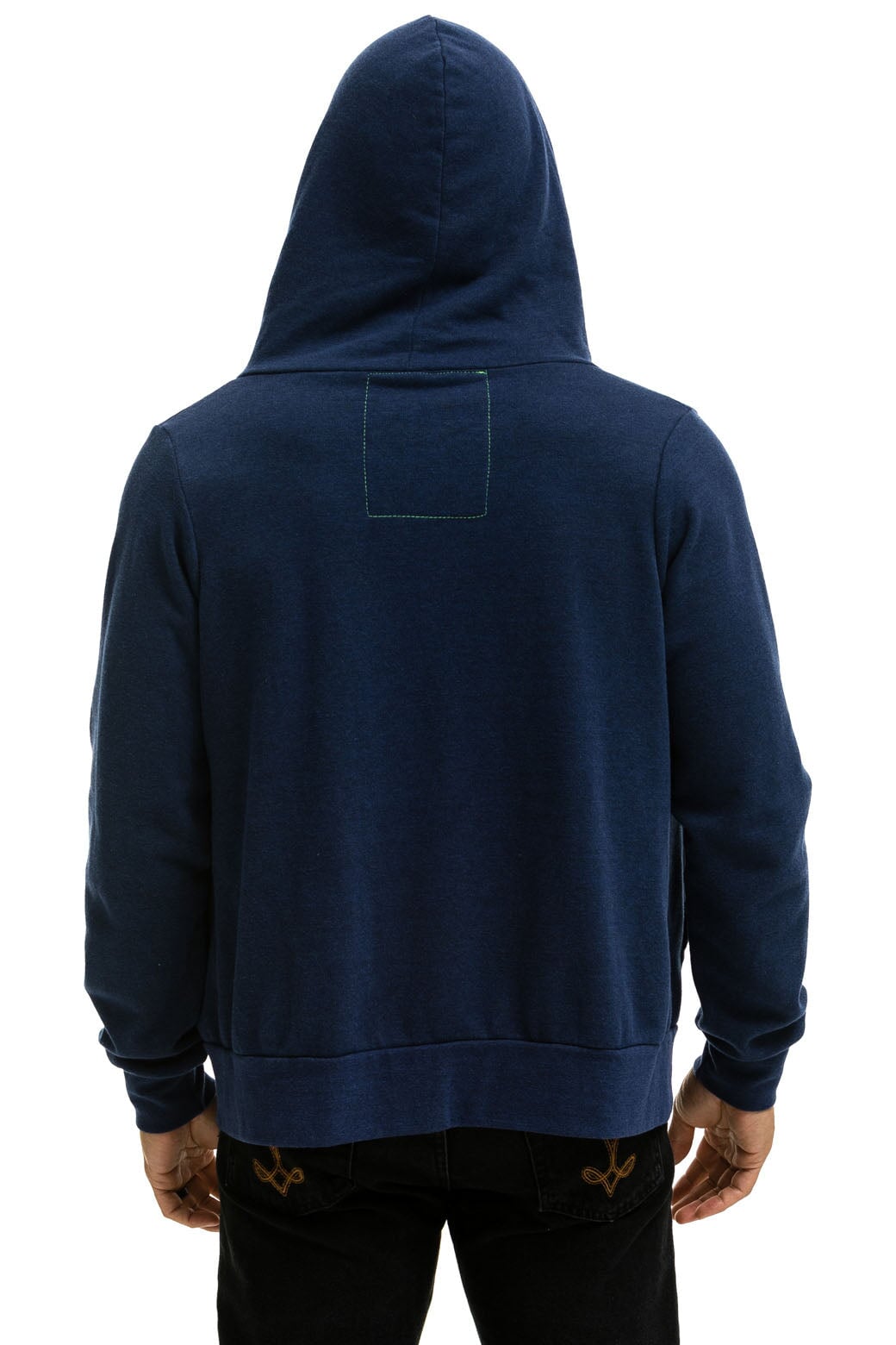 5 STRIPE HOODIE - NAVY // BLUE - Image 6