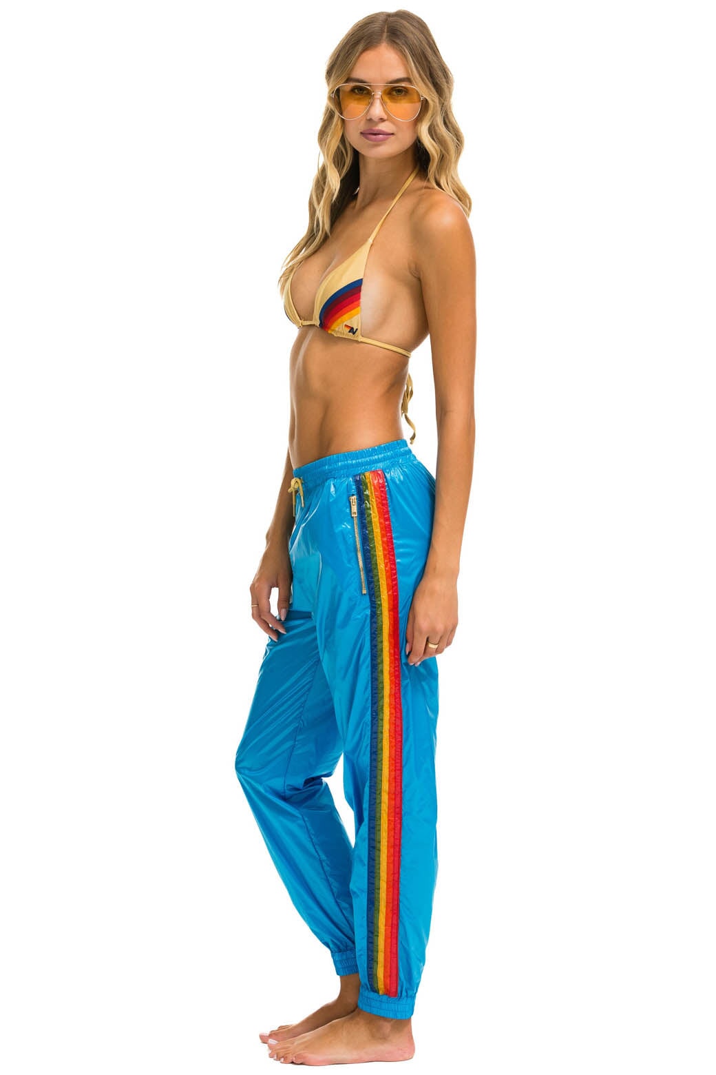5 STRIPE WIND PANT - DRESDEN - Image 3