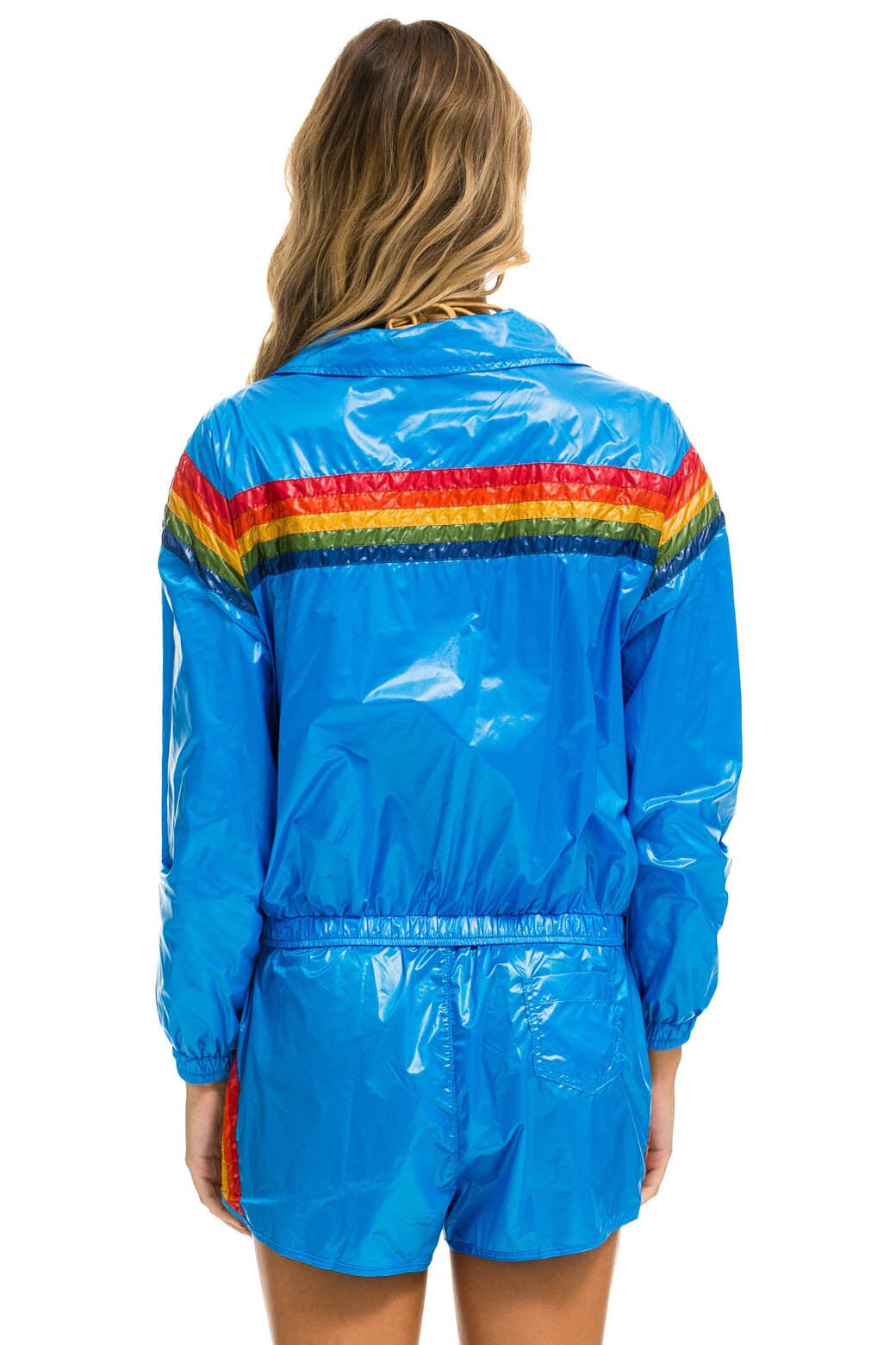 5 STRIPE WINDBREAKER - BLUE CINA - Image 3
