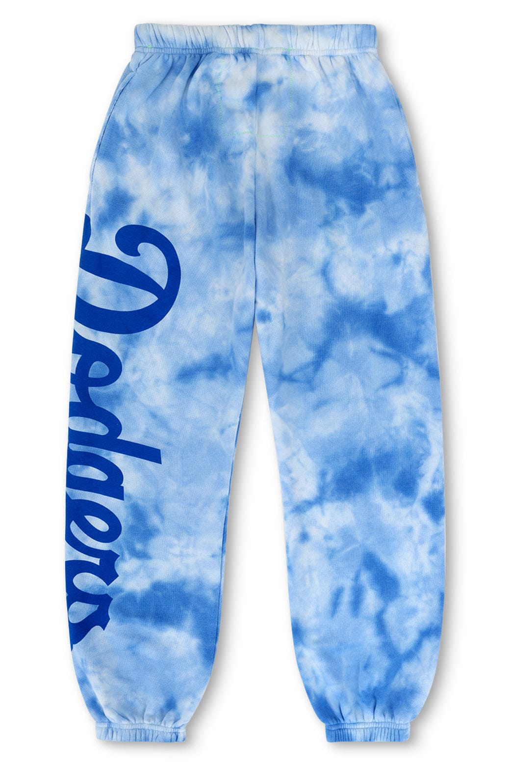 LOS ANGELES DODGERS HAND DYED SWEATPANTS - TIE DYE BLUE - Image 9