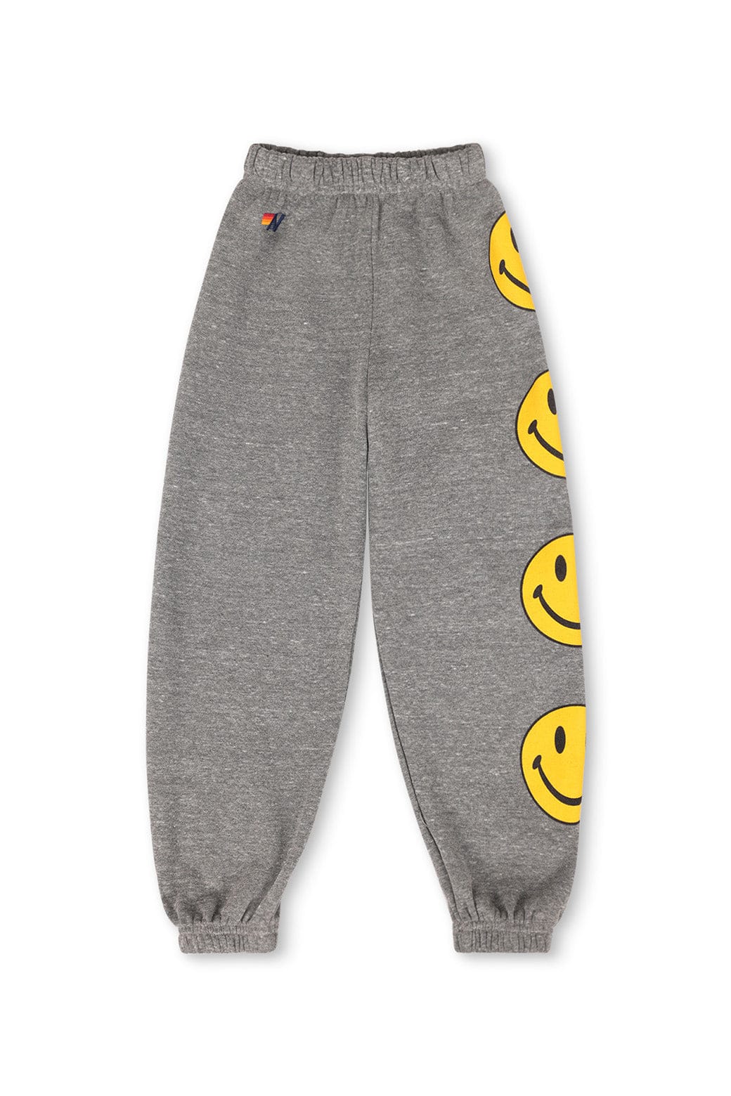 KID'S SMILEY 2 SWEATPANTS - HEATHER GREY - Image 2