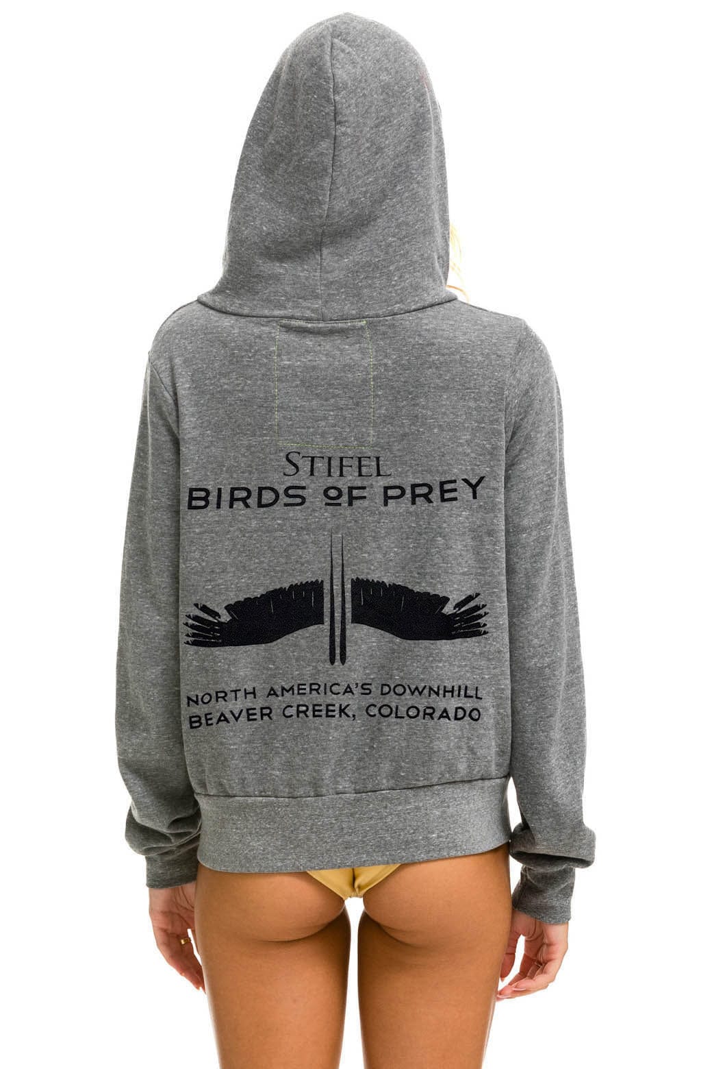 BIRDS OF PREY 2024 ZIP HOODIE - HEATHER GREY - Image 2