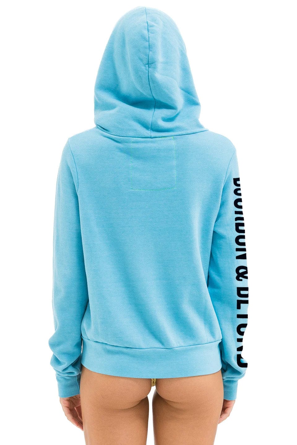 BOURBON AND BEYOND 2025 ZIP HOODIE RELAXED - AQUA - Image 3