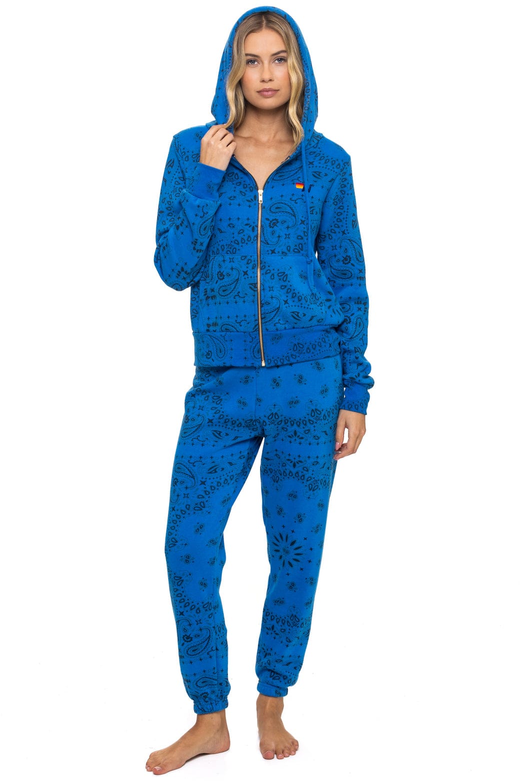 BANDANA ZIP HOODIE - ADVENTURE BLUE - Image 10