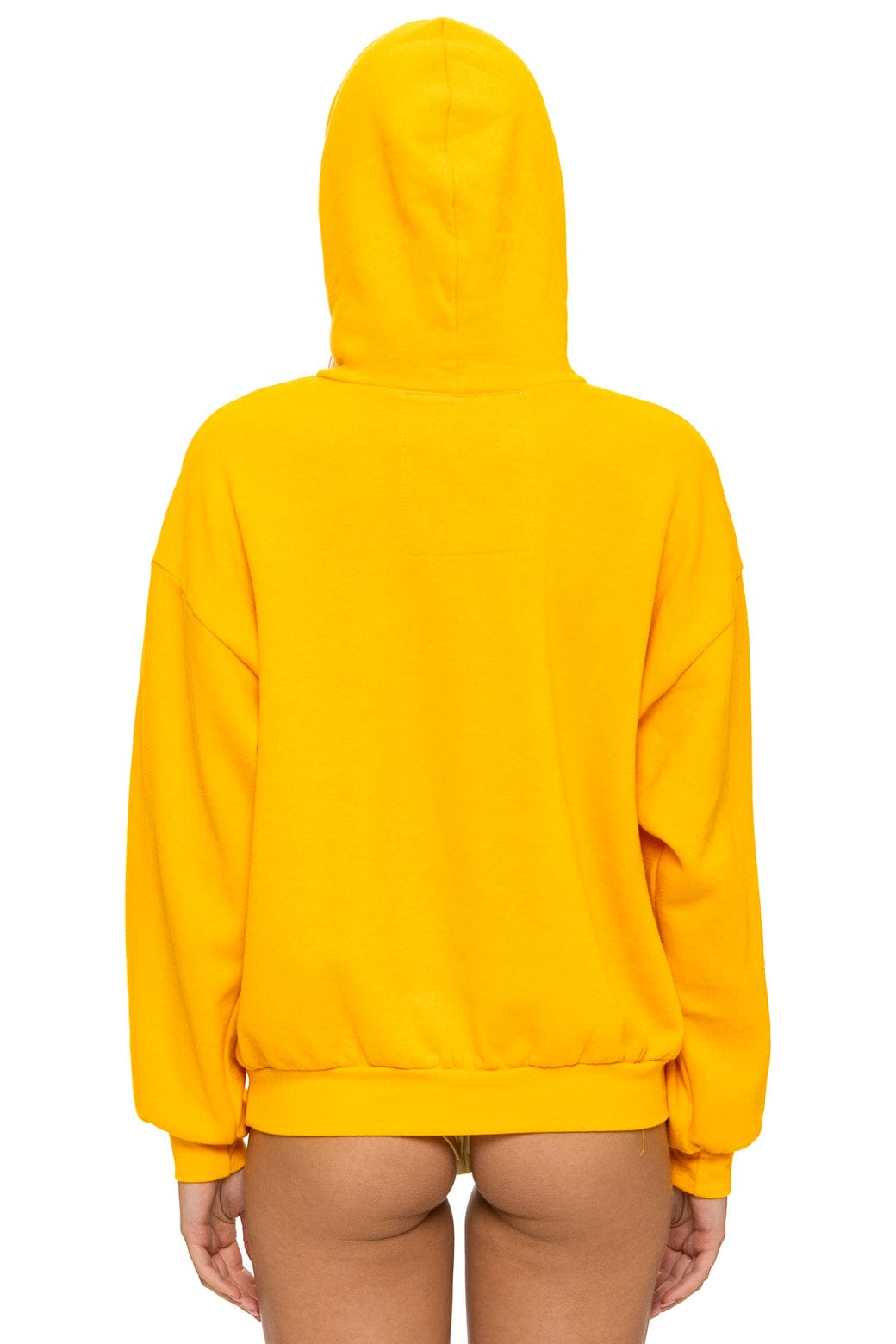 MOUNTAIN STITCH CHEVRON PULLOVER HOODIE RELAXED - GOLD - Image 10