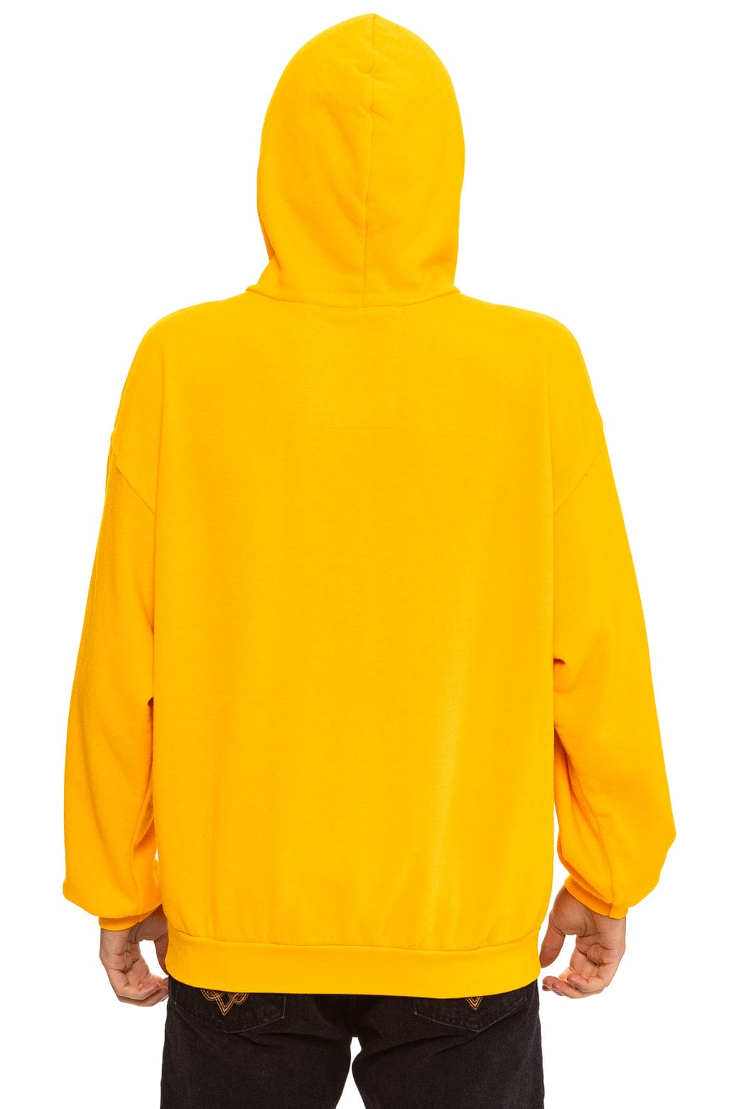 MOUNTAIN STITCH CHEVRON PULLOVER HOODIE RELAXED - GOLD - Image 11