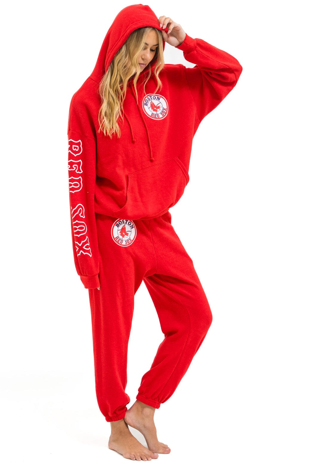 RED SOX UNISEX SWEATPANTS - RED - Image 9