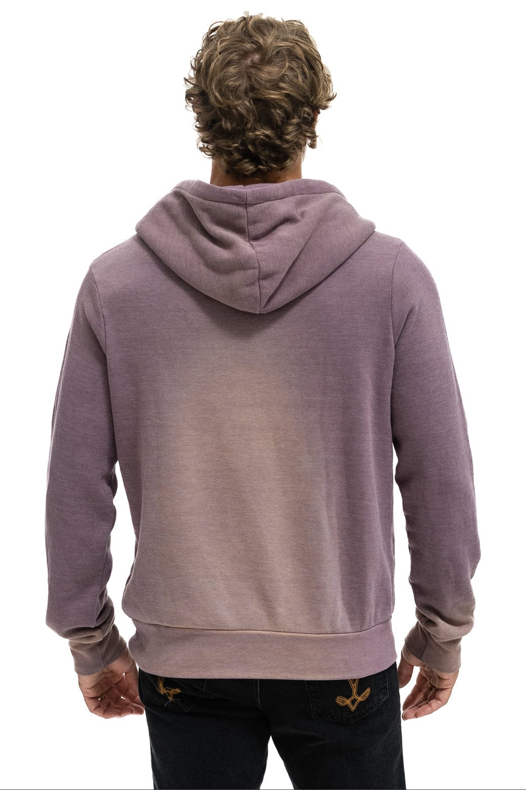 5 STRIPE HOODIE - FADED MOCHA - Image 8