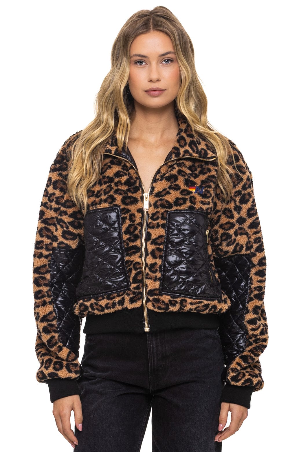 TEDDY FULL ZIP JACKET - CHEETAH - Image 2