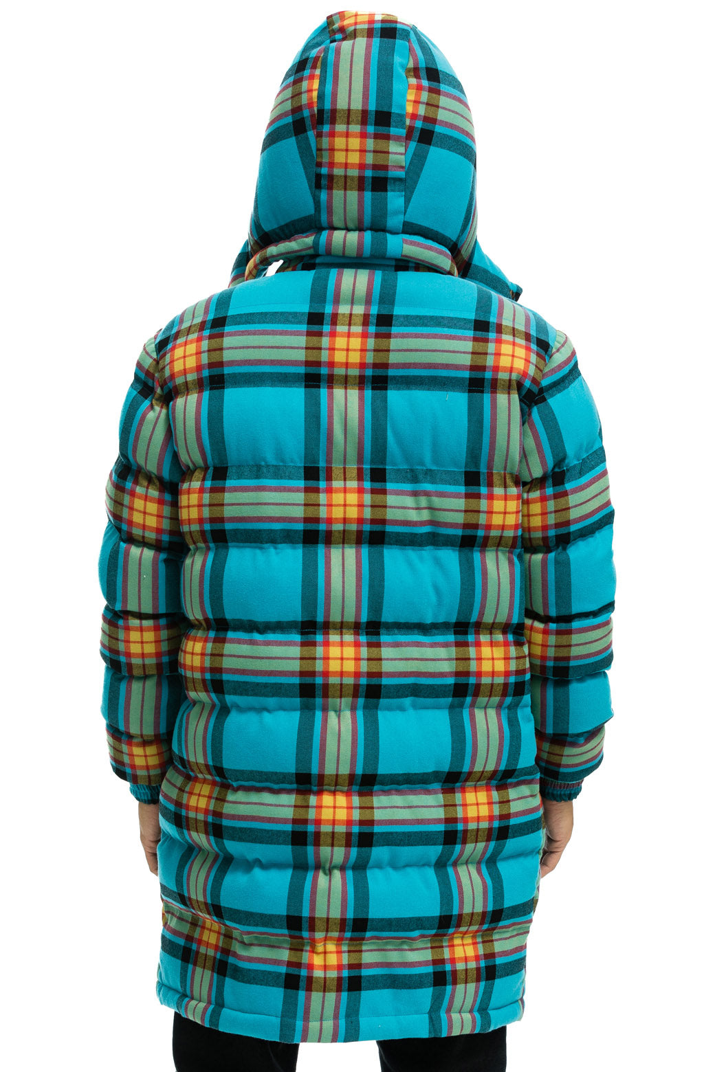 PLAID UNISEX LONG TREKKER JACKET - JACKSON PLAID - Image 6