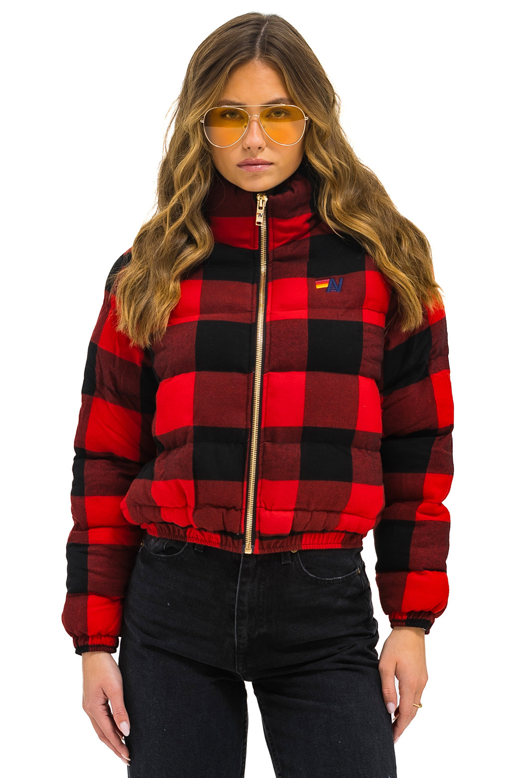 APRES PLAID PUFFER JACKET - BUFFALO PLAID - Image 4