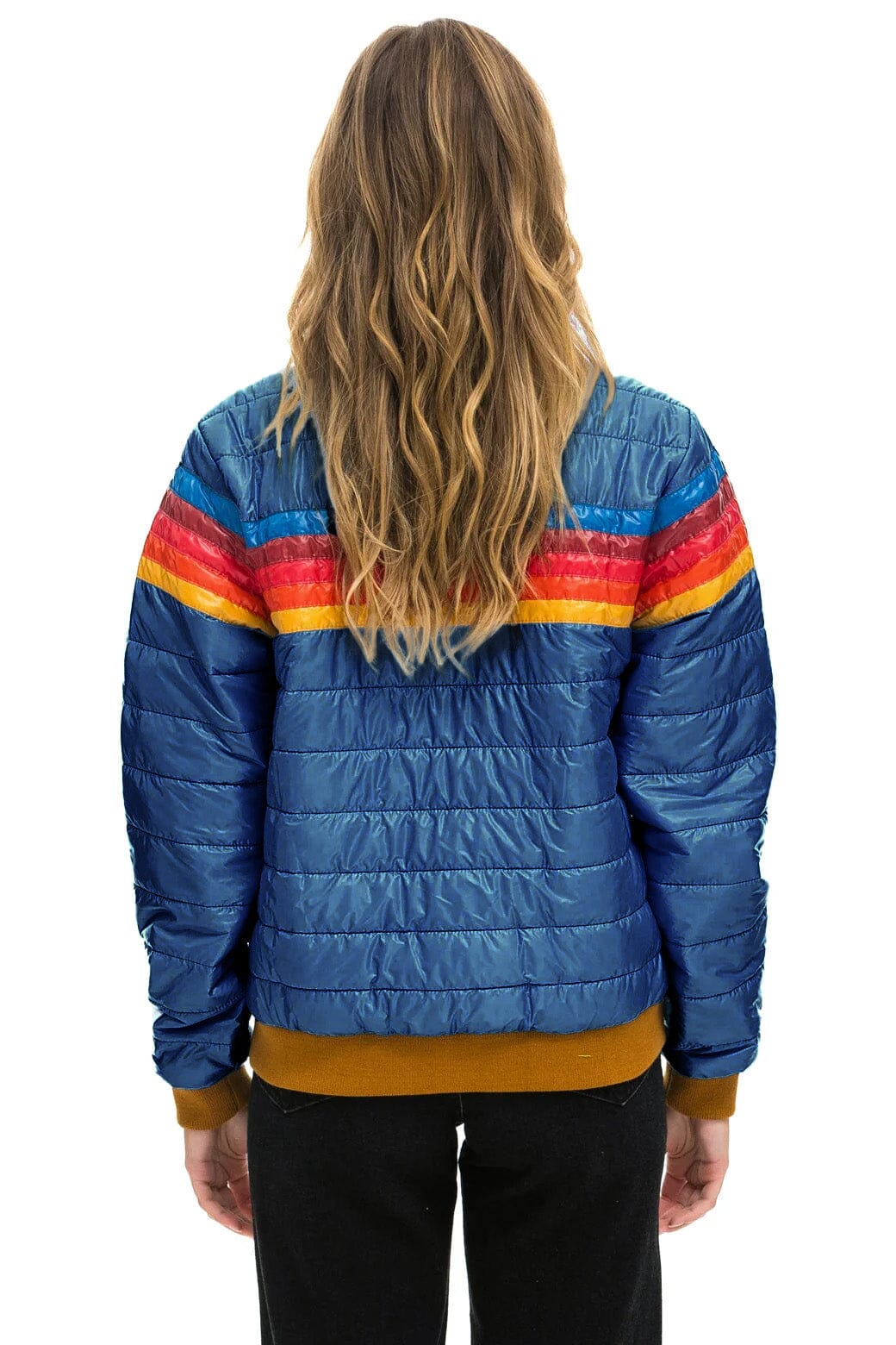 5 STRIPE RAINBOW - GLOSSY DEEP BLUE - Image 2