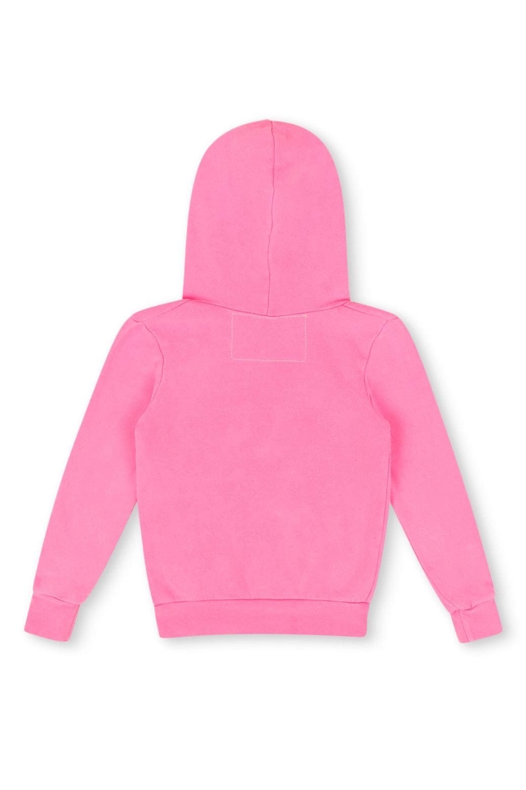 KID'S LOGO PULLOVER HOODIE - NEON PINK - Image 2