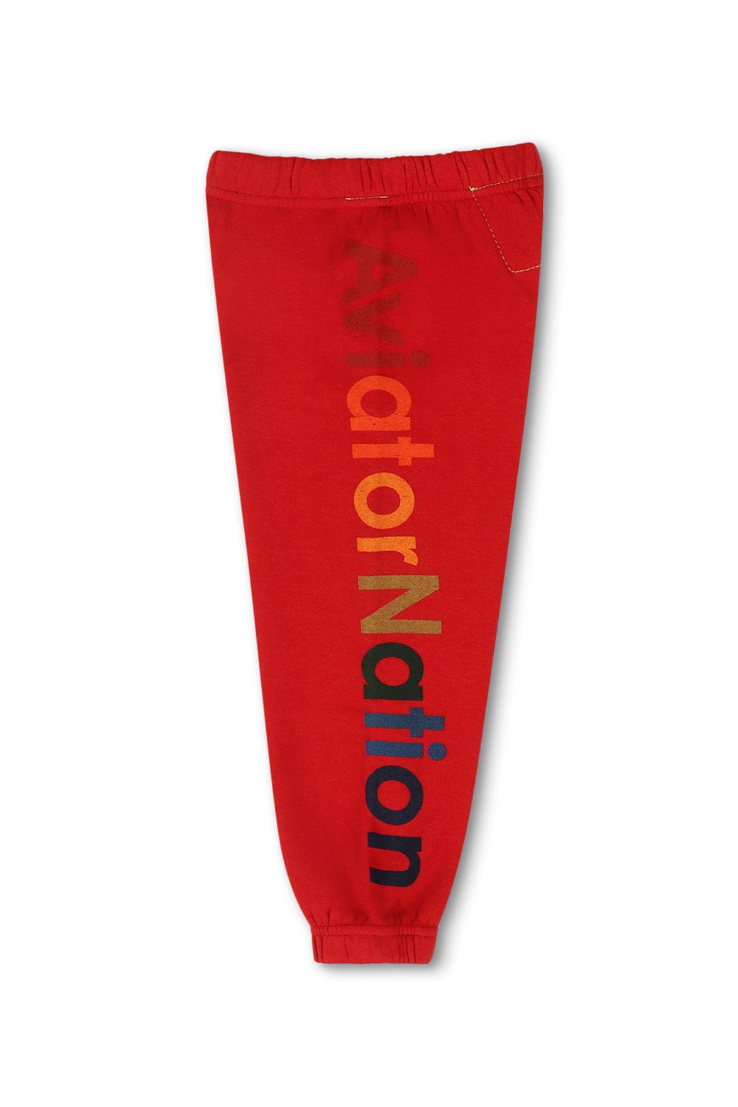 KID'S AVIATOR NATION SWEATPANTS - RED - Image 2