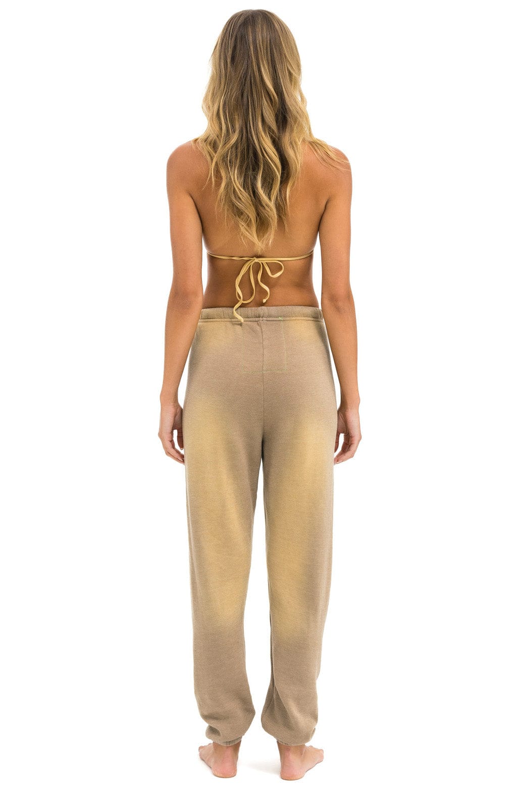 VINTAGE LOGO SWEATPANTS - FADED TAN - Image 3