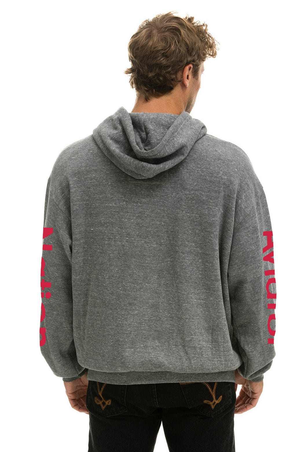 UNIVERSITY OF ALABAMA RELAXED PULLOVER HOODIE - HEATHER - Image 4