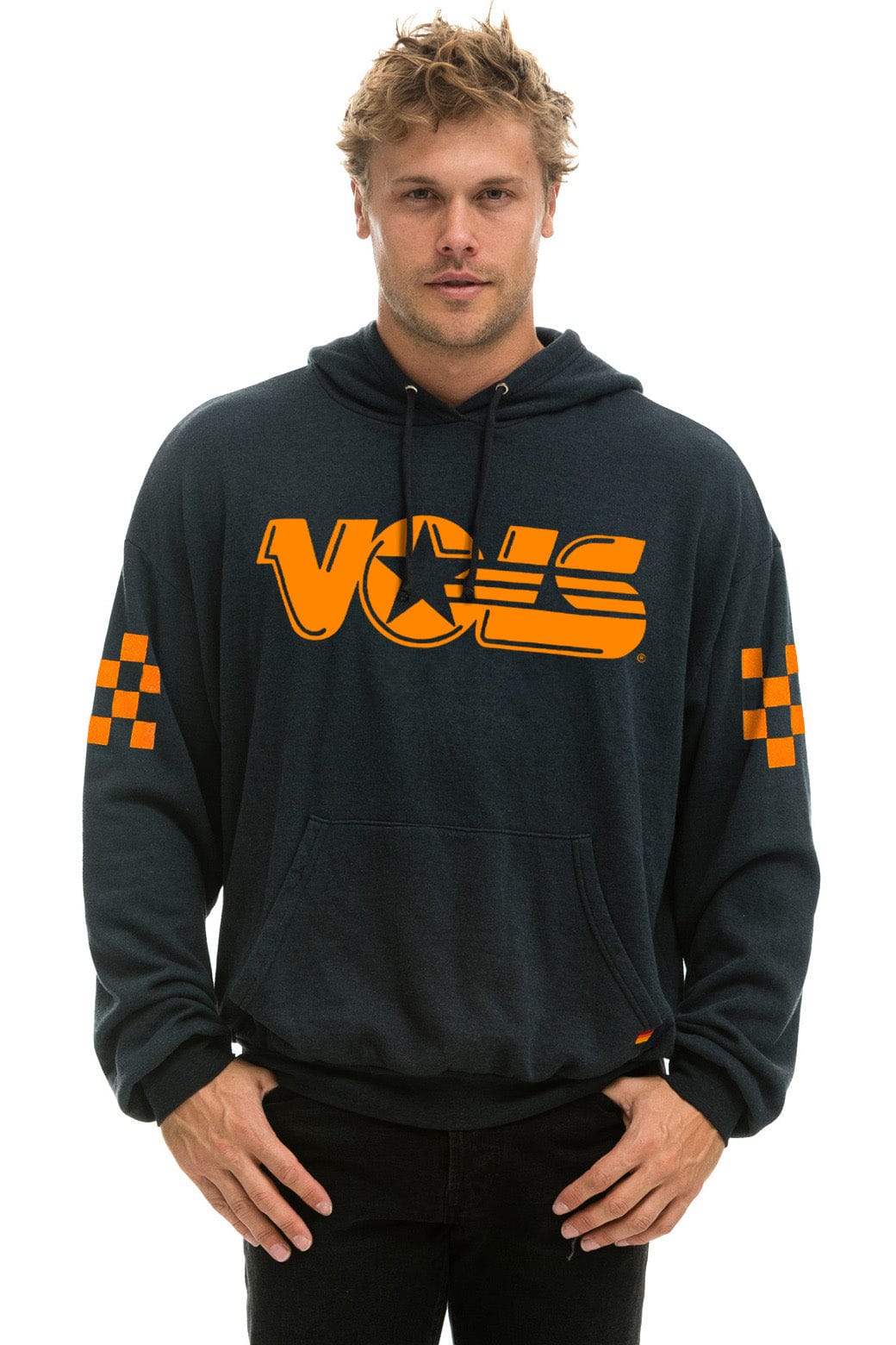 UNIVERSITY OF TENNESSEE VOLS RELAXED PULLOVER HOODIE - CHARCOAL - Image 2