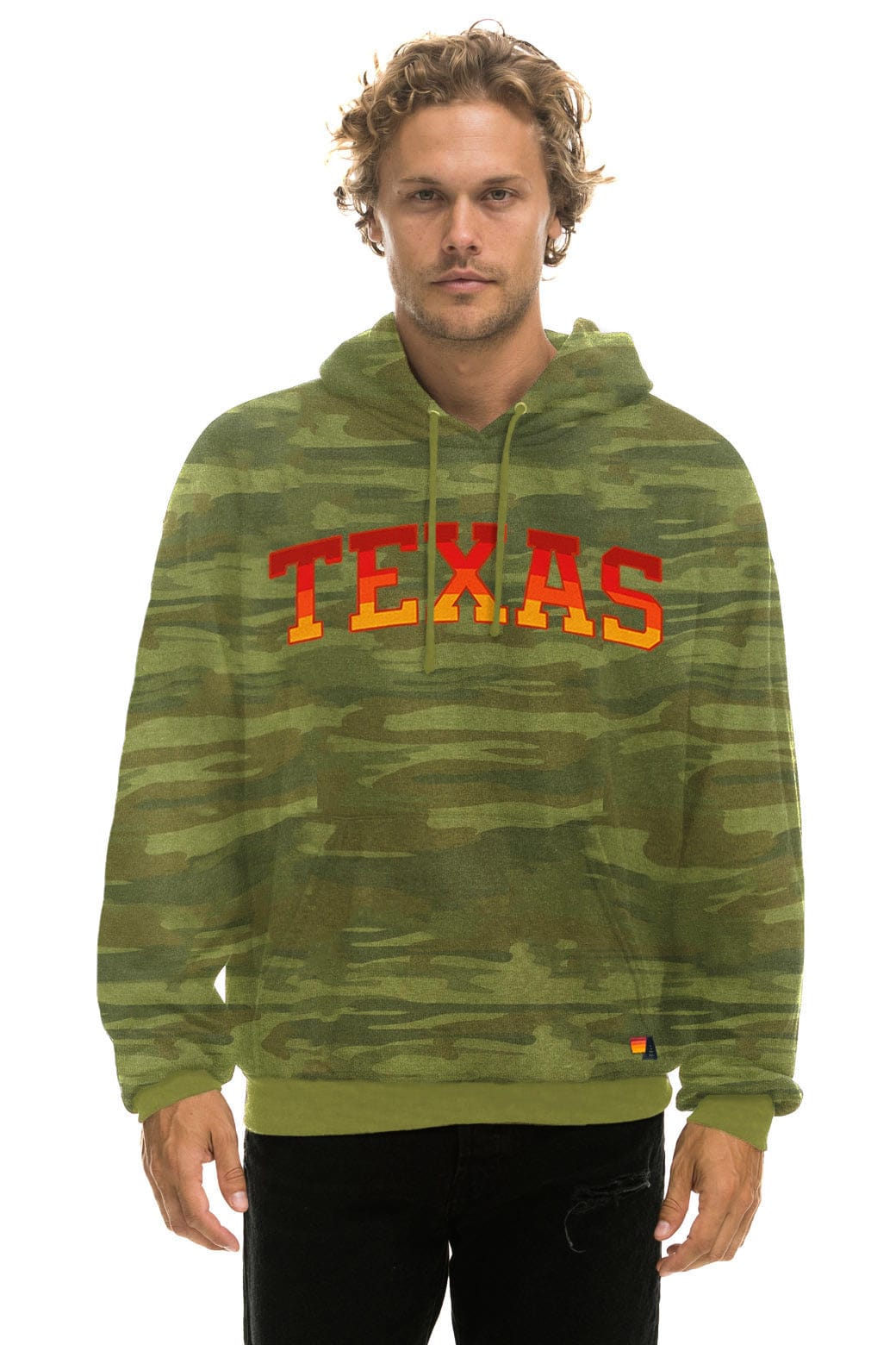 UNIVERSITY OF TEXAS PULLOVER HOODIE RELAXED - CAMO - Image 2