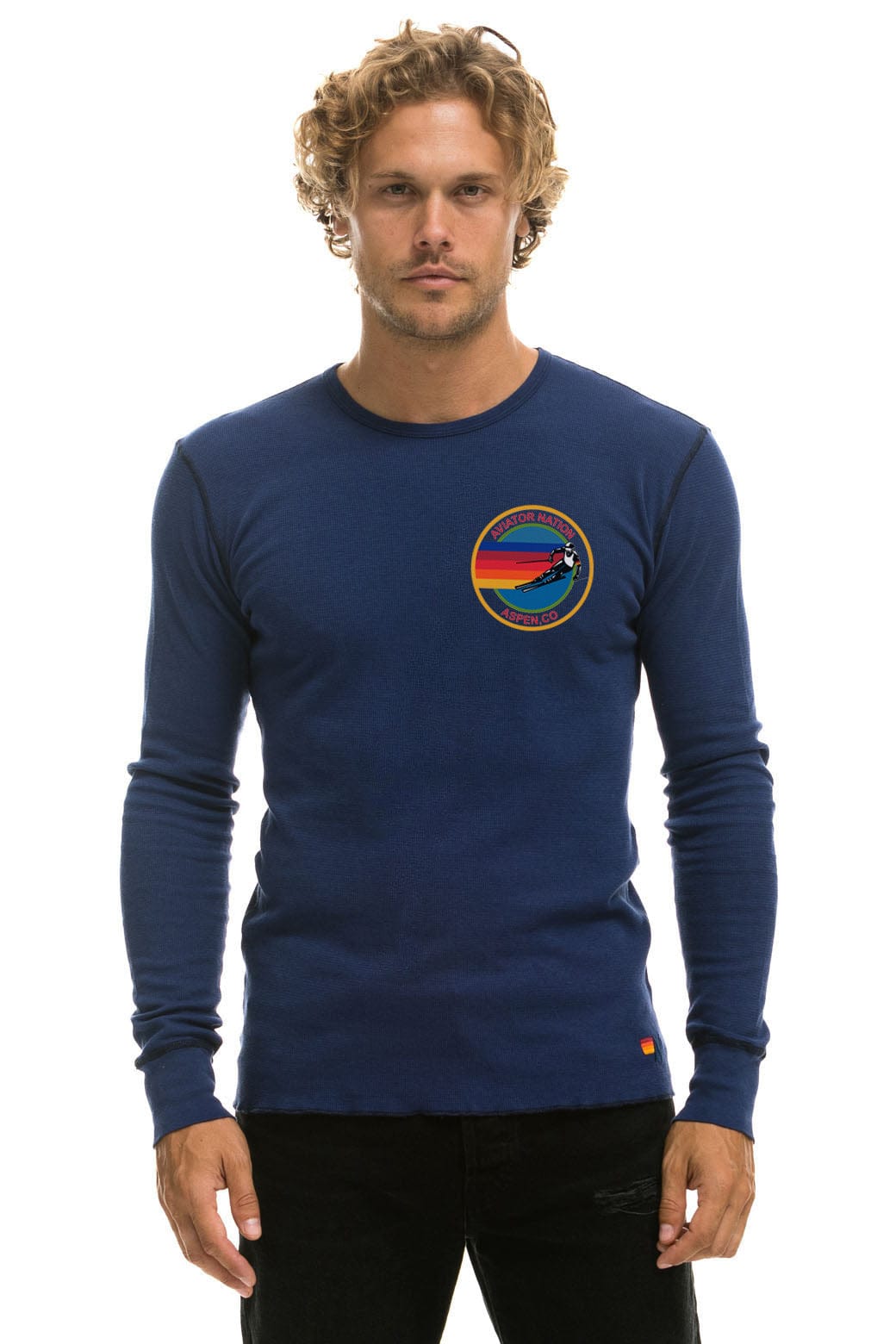 AVIATOR NATION ASPEN THERMAL - NAVY - Image 2