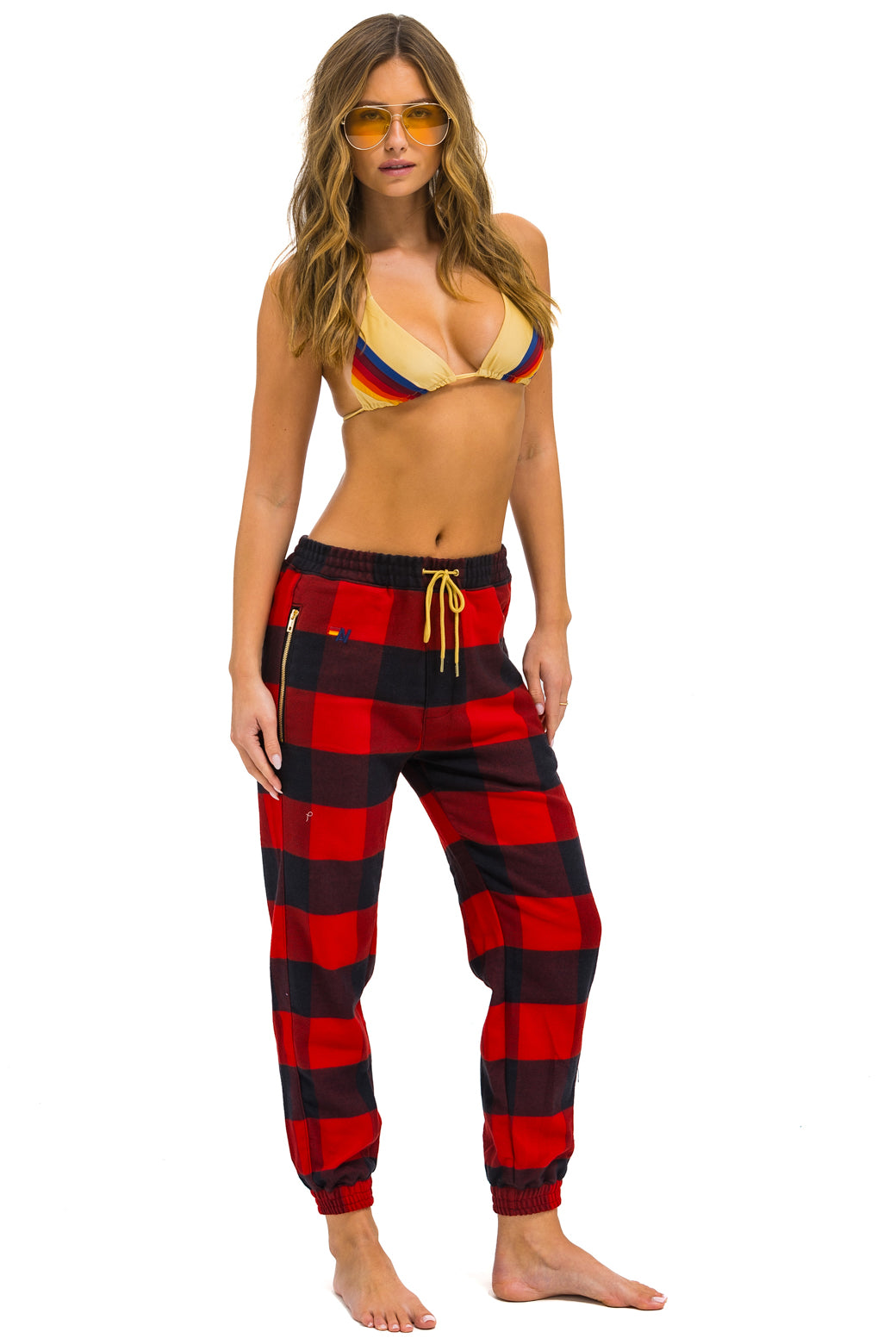 UNISEX PLAID LODGE PANT - BUFFALO PLAID - Image 3