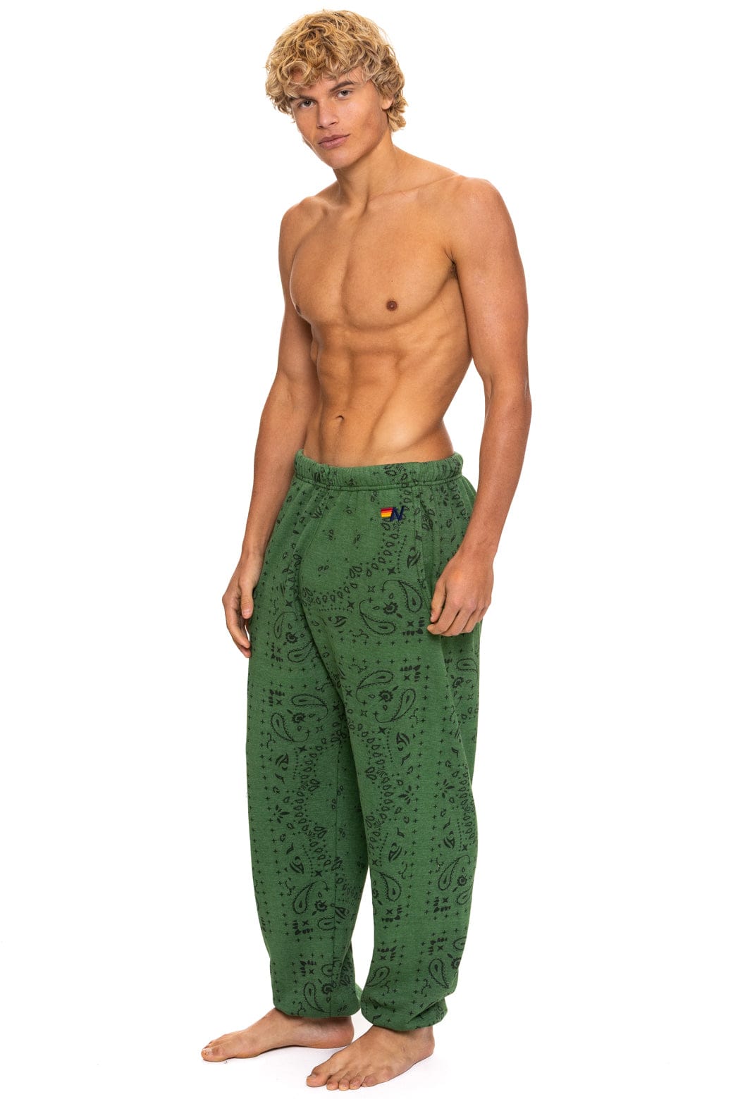 BANDANA SWEATPANTS - PALM - Image 3