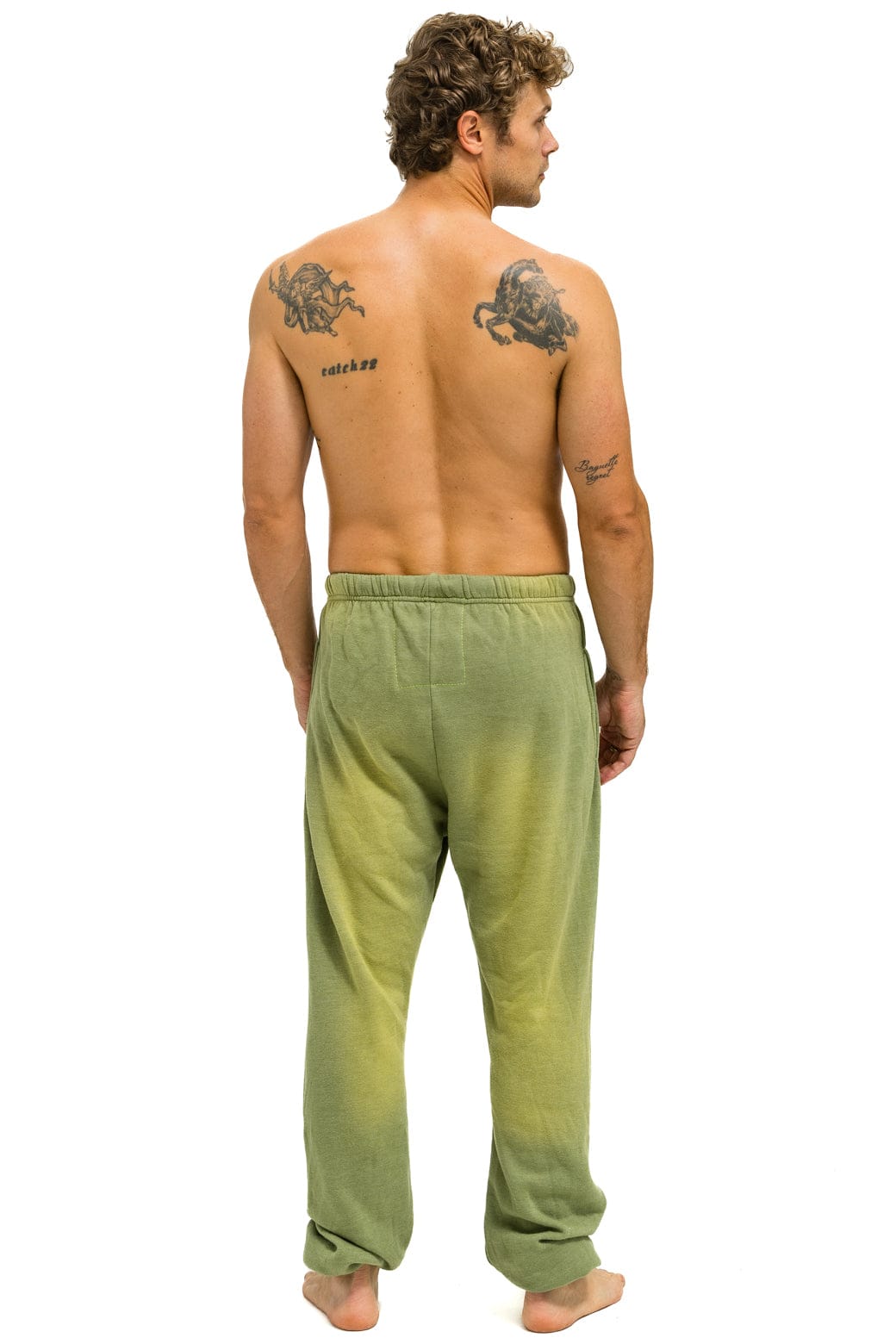 ESSENTIAL SWEATPANTS - FADED ARMY - Image 4