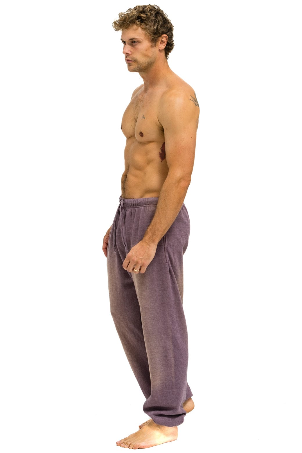 ESSENTIAL SWEATPANTS - FADED MOCHA - Image 4