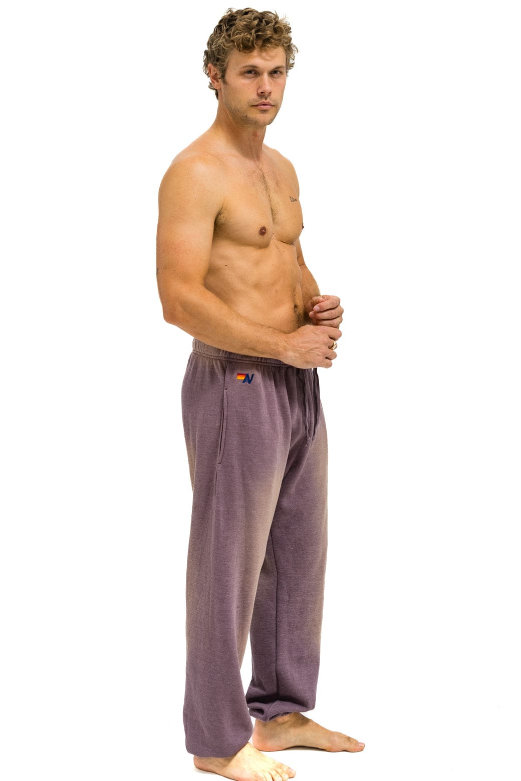 ESSENTIAL SWEATPANTS - FADED MOCHA - Image 2