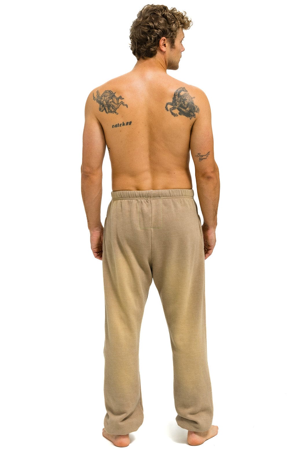 ESSENTIAL SWEATPANTS - FADED TAN - Image 3