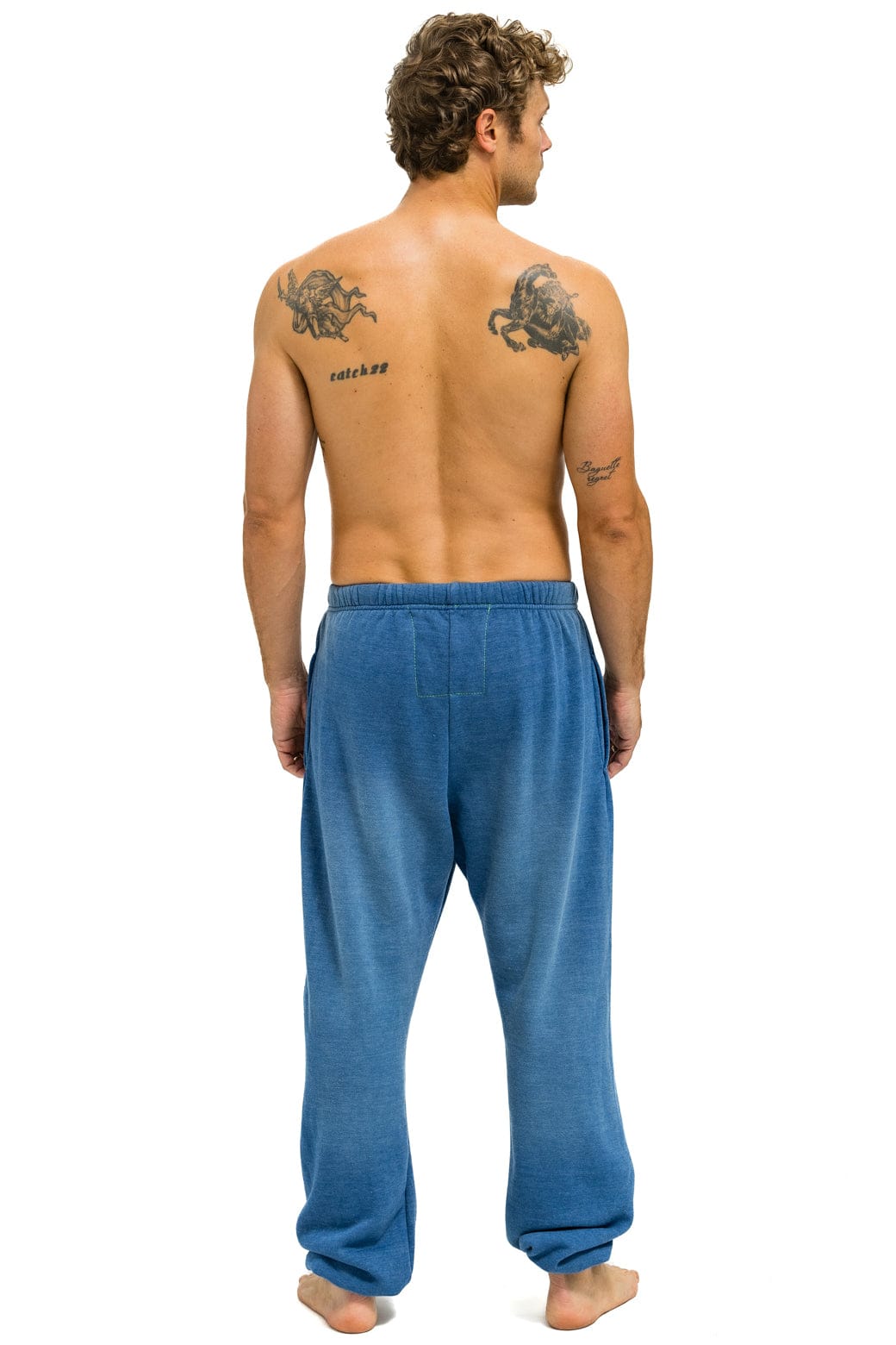 ESSENTIAL SWEATPANTS - FADED WATER - Image 4