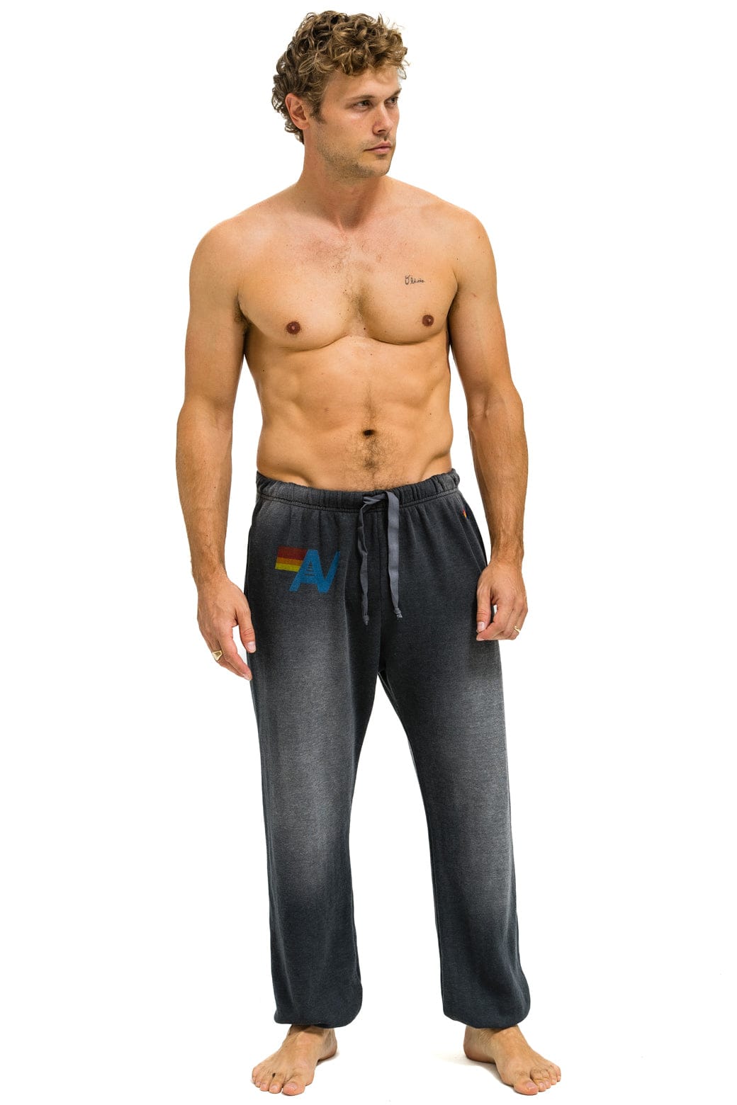 VINTAGE LOGO SWEATPANTS - FADED SMOKE - Image 2