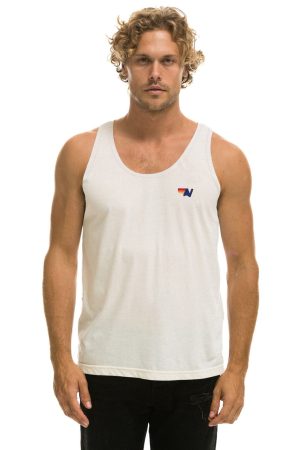 MEN'S BASIC TANK - VINTAGE WHITE