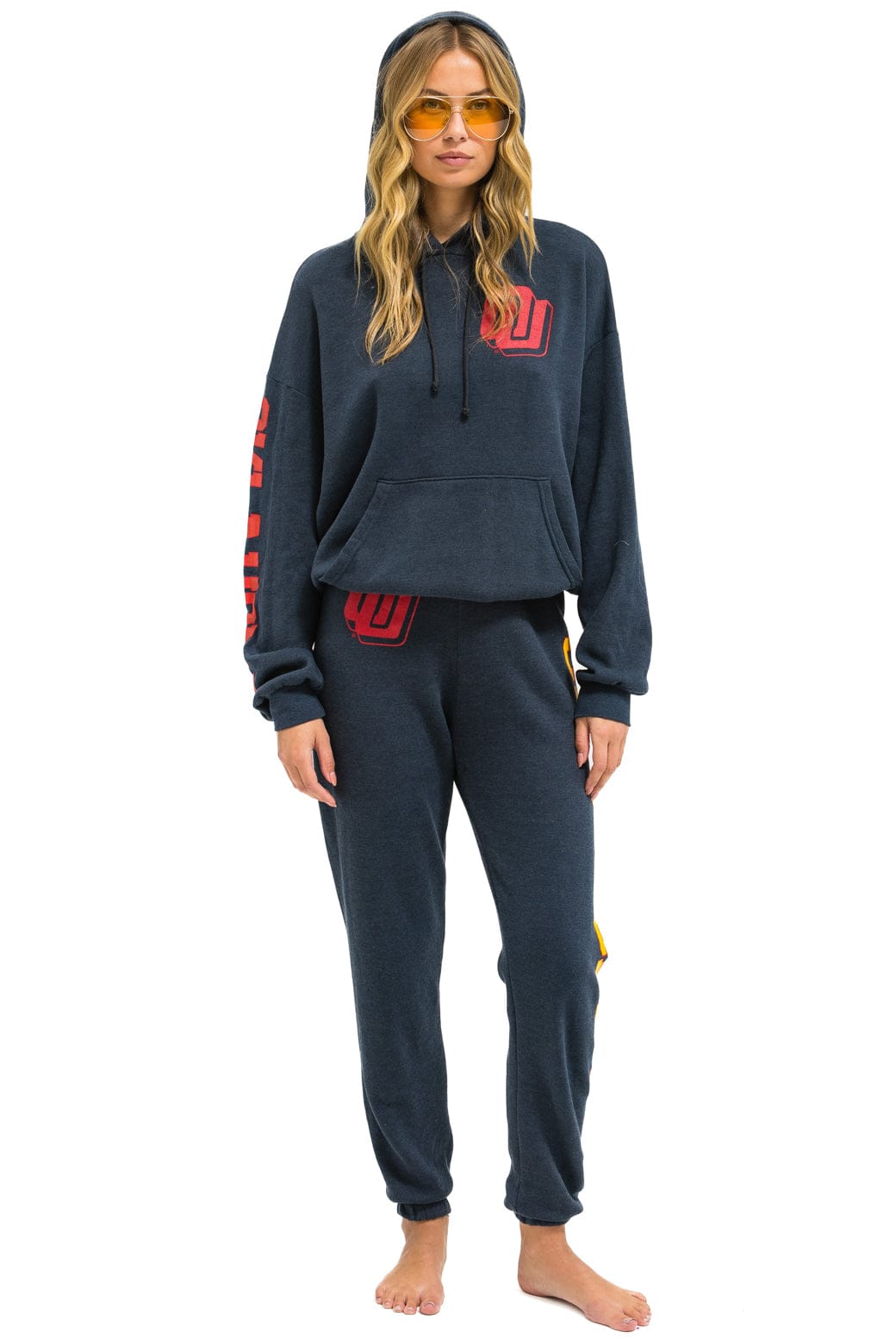 UNIVERSITY OF OKLAHOMA UNISEX SWEATPANTS - CHARCOAL - Image 3
