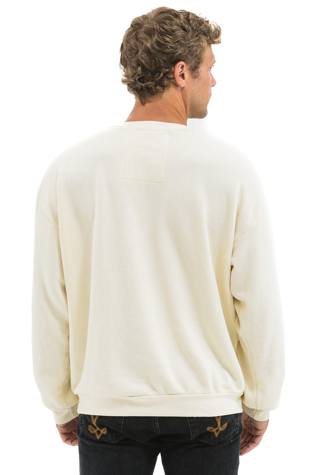 BLAZE RELAXED CREW SWEATSHIRT - VINTAGE WHITE // VINTAGE WHITE - Image 7