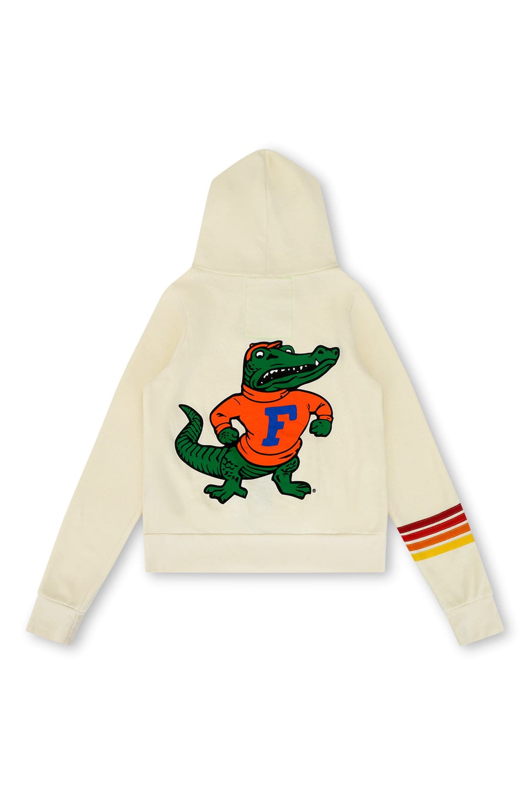 UNIVERSITY OF FLORIDA GATORS ZIP HOODIE - VINTAGE WHITE - Image 6