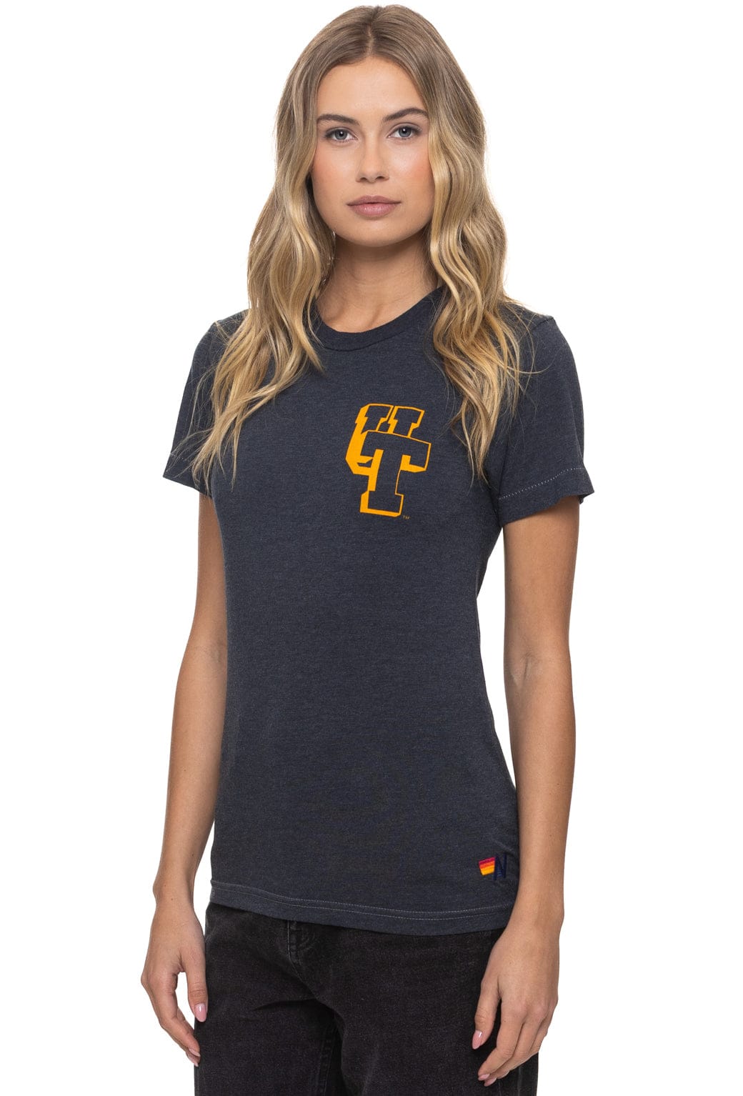 UNIVERSITY OF TENNESSEE BOLT CREW TEE SHIRT - CHARCOAL - Image 3
