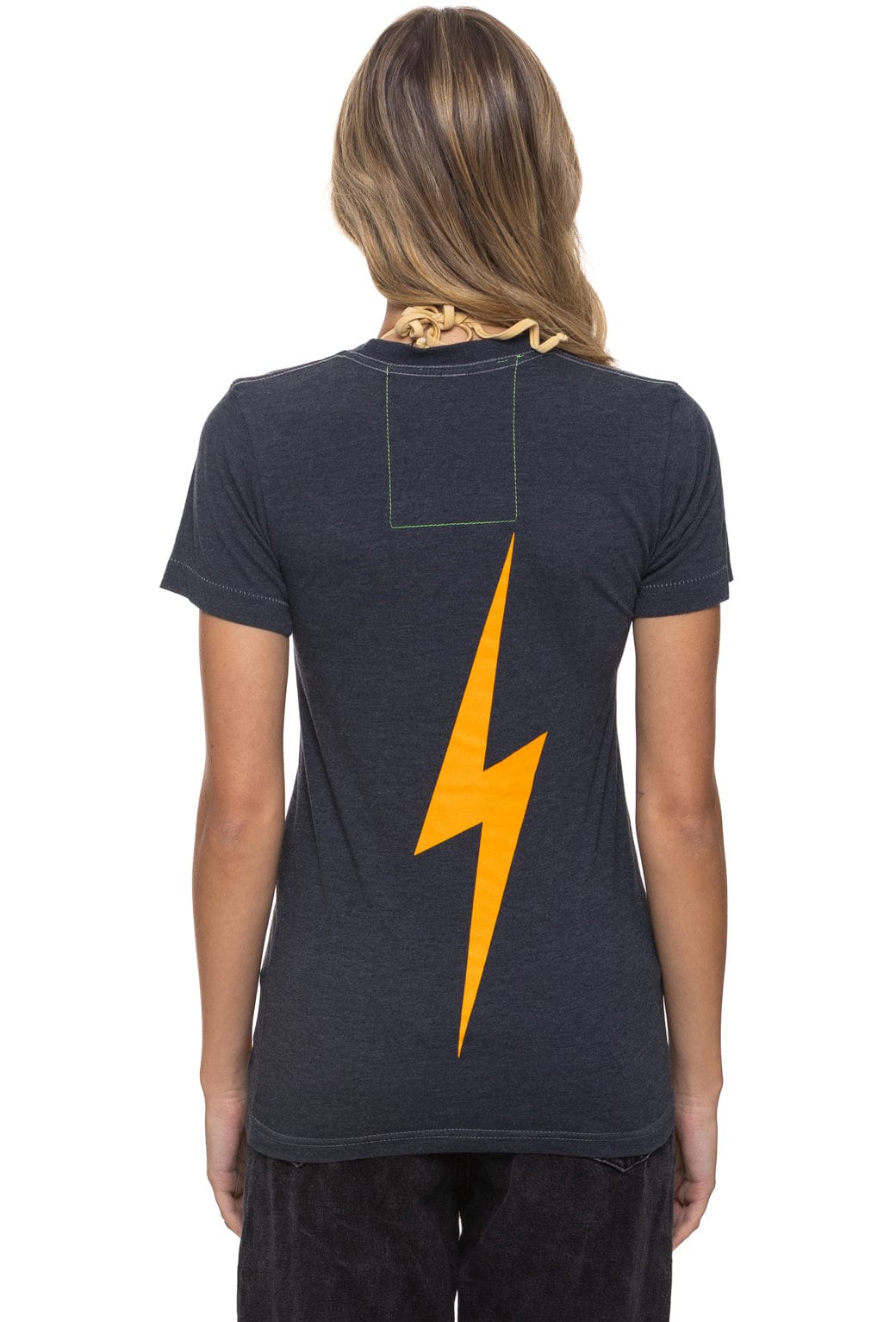 UNIVERSITY OF TENNESSEE BOLT CREW TEE SHIRT - CHARCOAL - Image 2