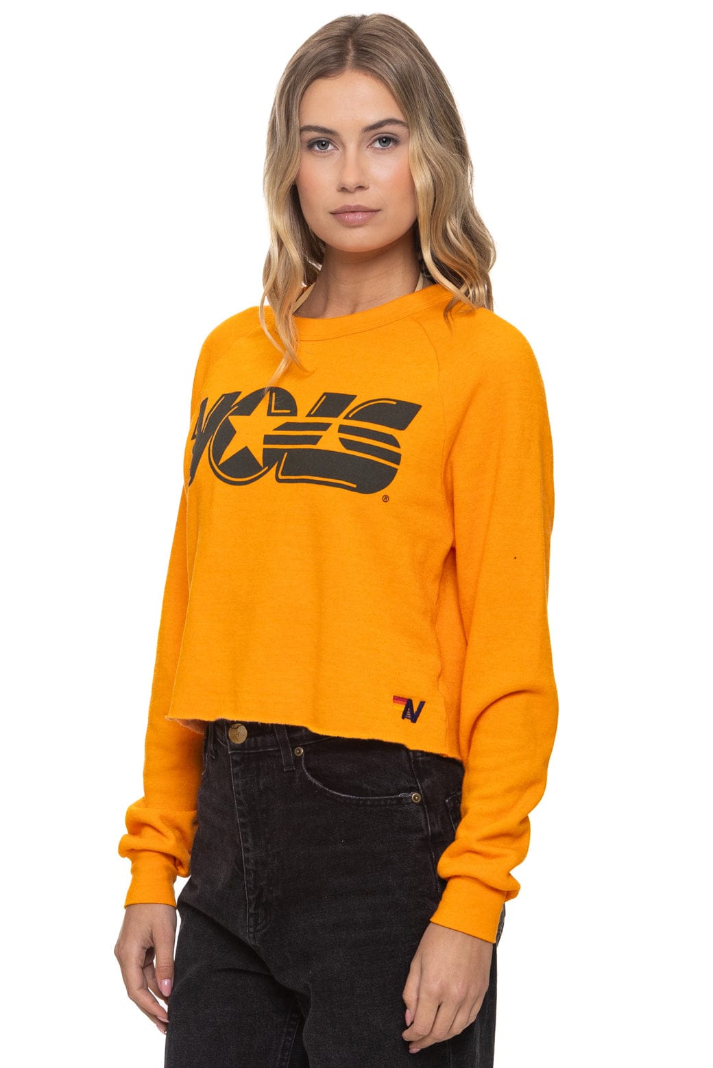 UNIVERSITY OF TENNESSEE VOLS CROPPED CREW SWEATSHIRT - TENNESSEE ORANGE - Image 2