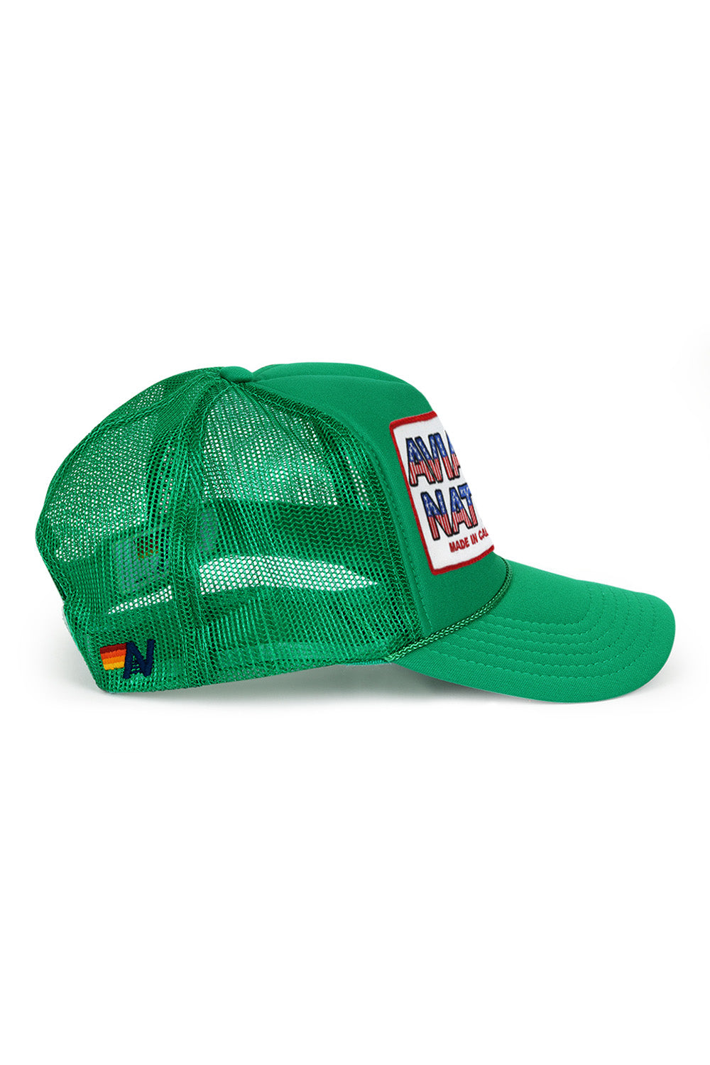AVIATOR NATION USA PATRIOTIC VINTAGE TRUCKER HAT - Image 5