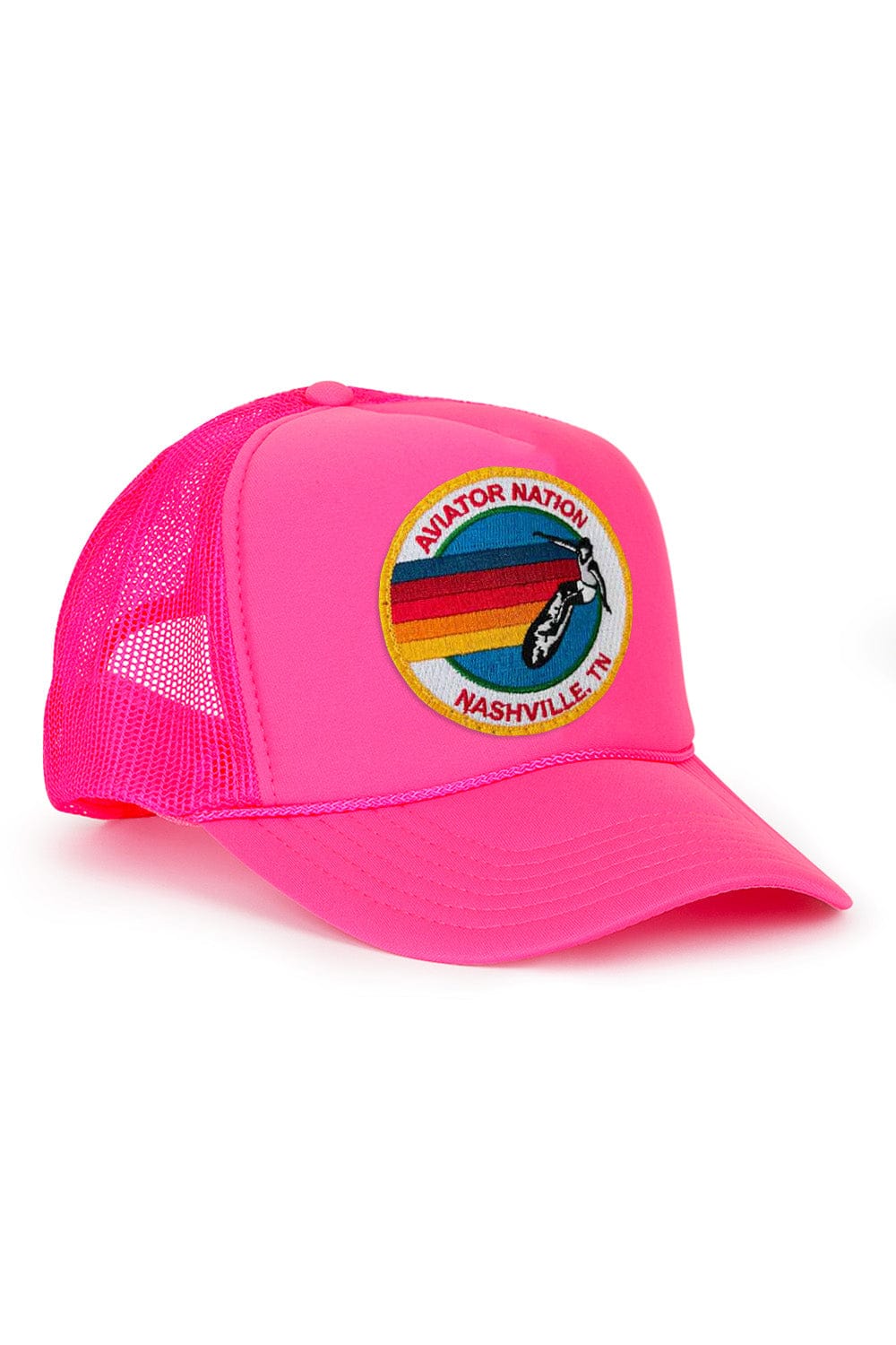 AVIATOR NATION NASHVILLE VINTAGE LOW RISE TRUCKER HAT - Image 10