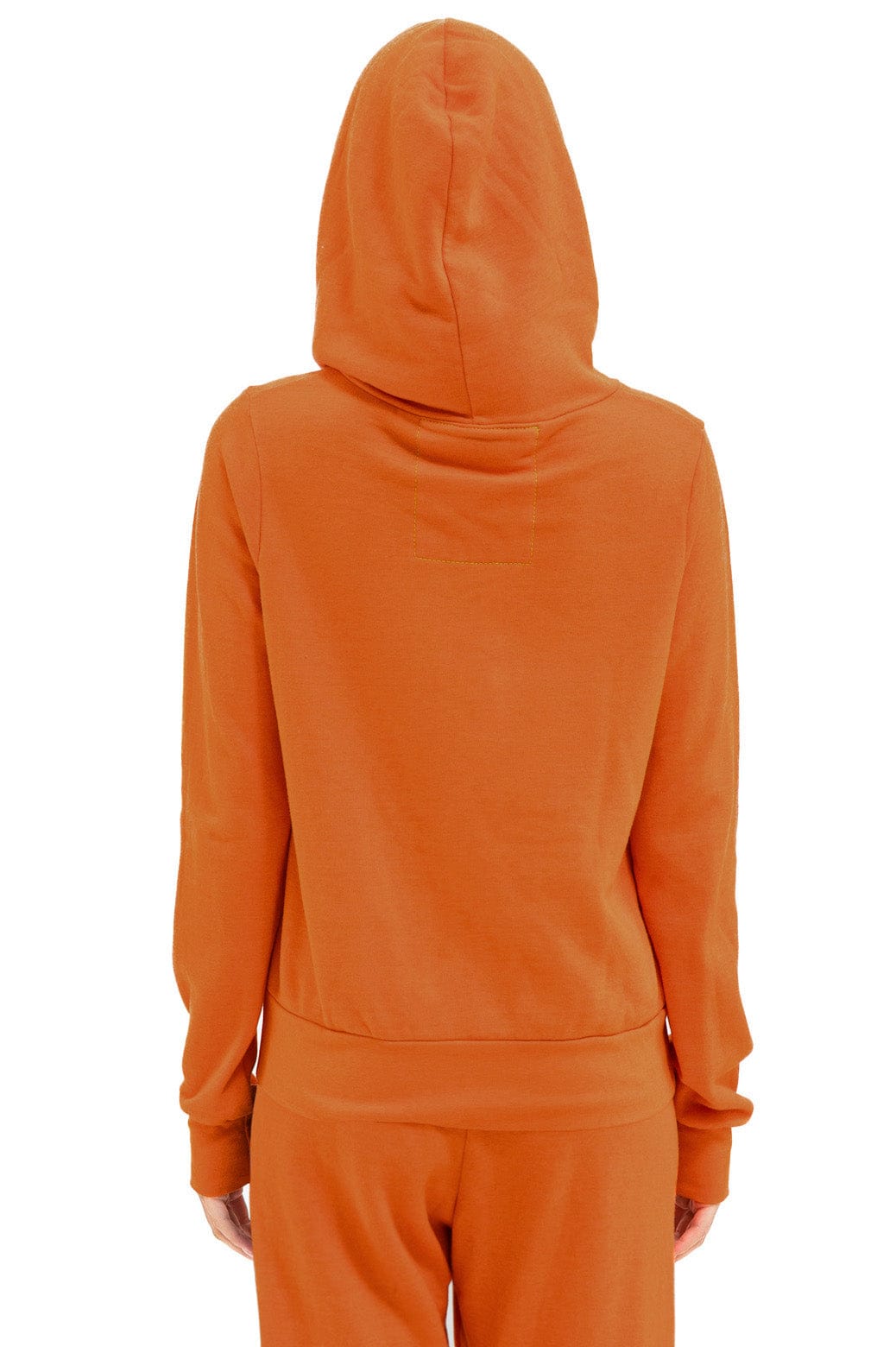 UNIVERSITY OF TEXAS CIRCLE PRINT ZIP HOODIE - BURNT ORANGE - Image 3