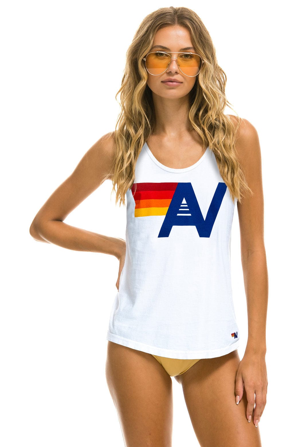 MEN'S LOGO TANK - WHITE - Image 2