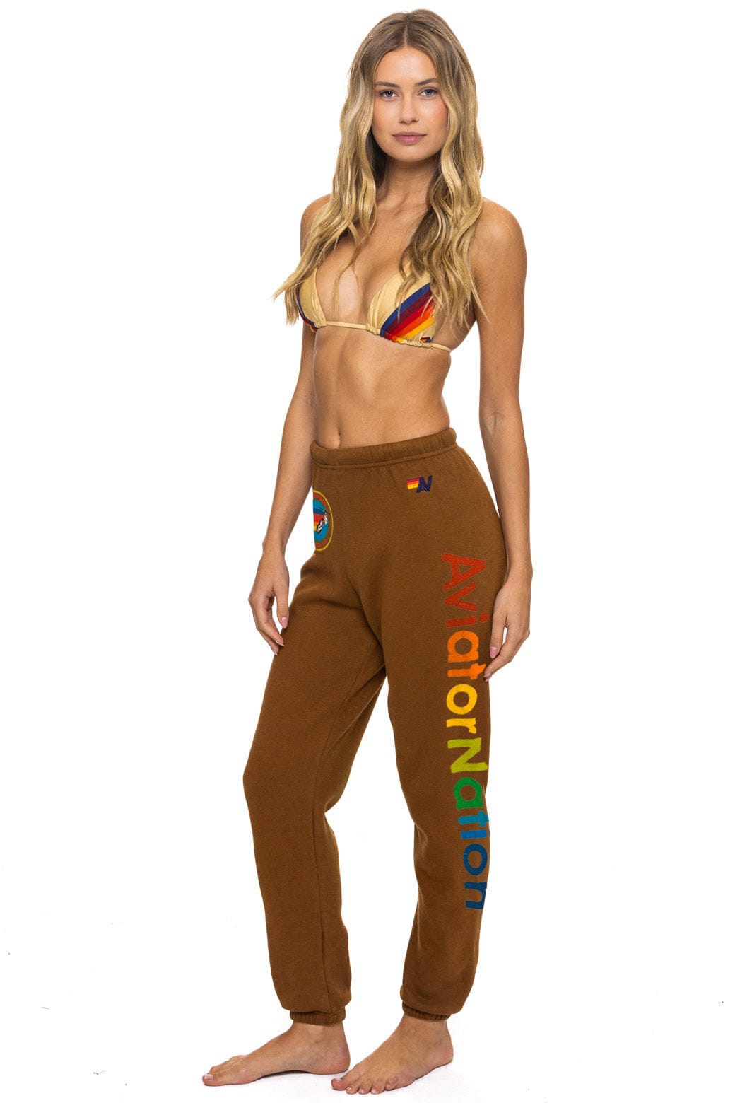 AVIAOR NATION SWEATPANTS - CINNAMON - Image 2