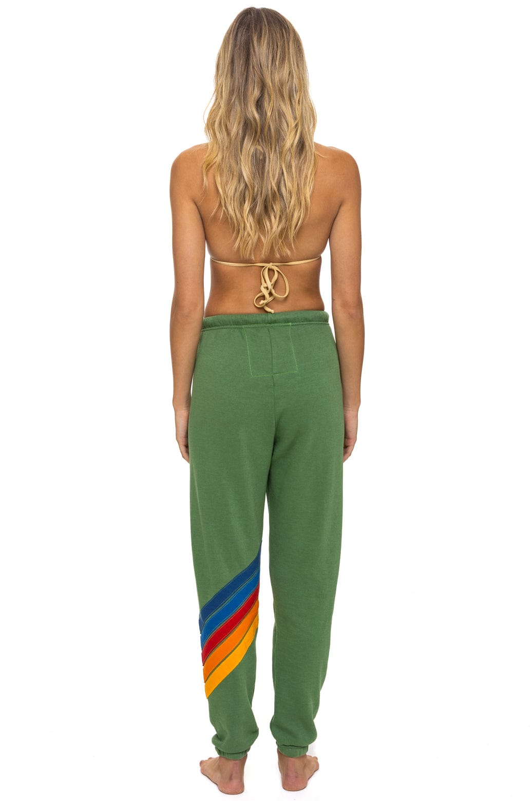 ALL SEASONS CIRCLE CHEVRON SWEATPANTS - PALM - Image 5