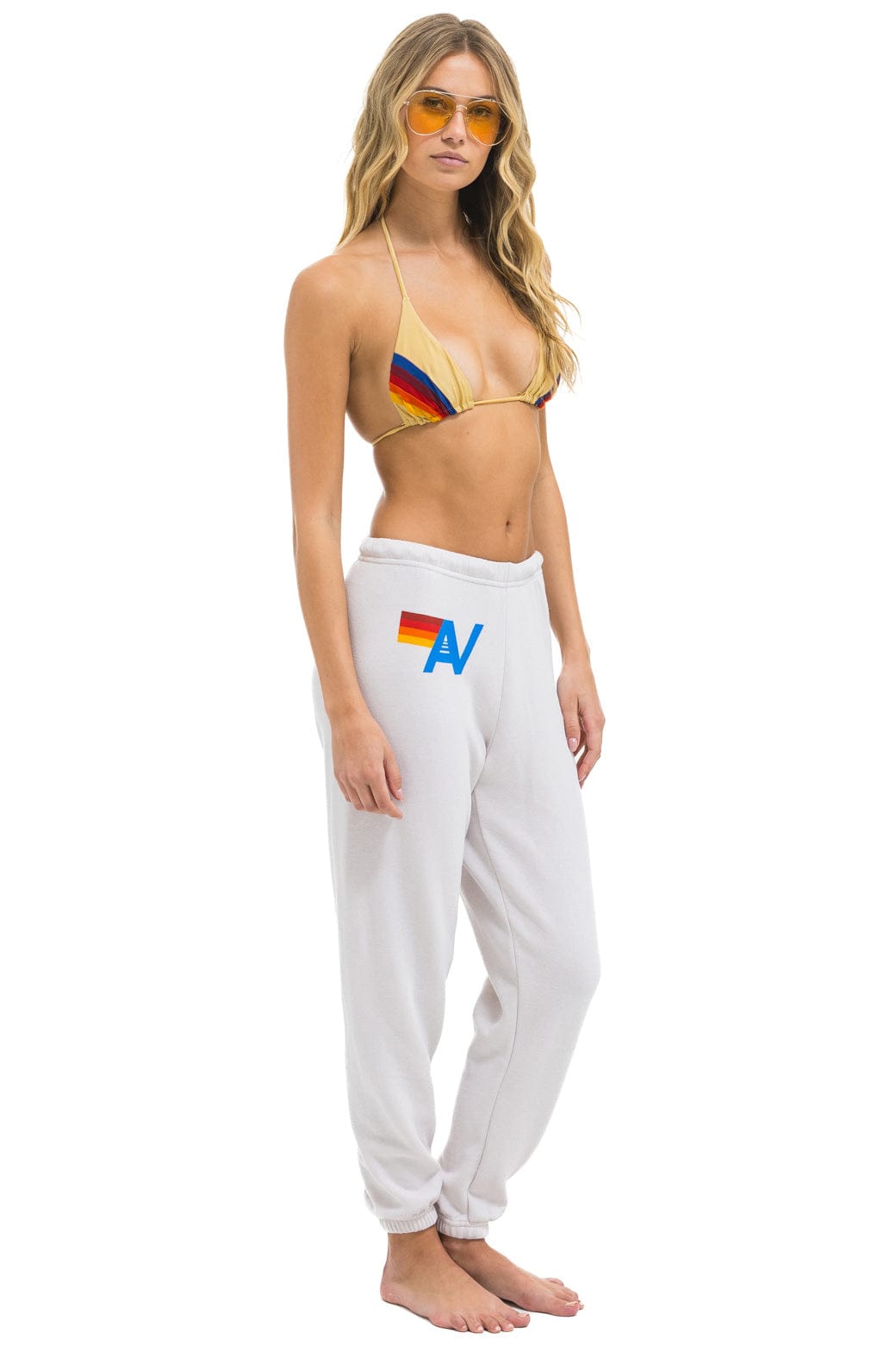 LOGO SWEATPANTS - DOVE - Image 2