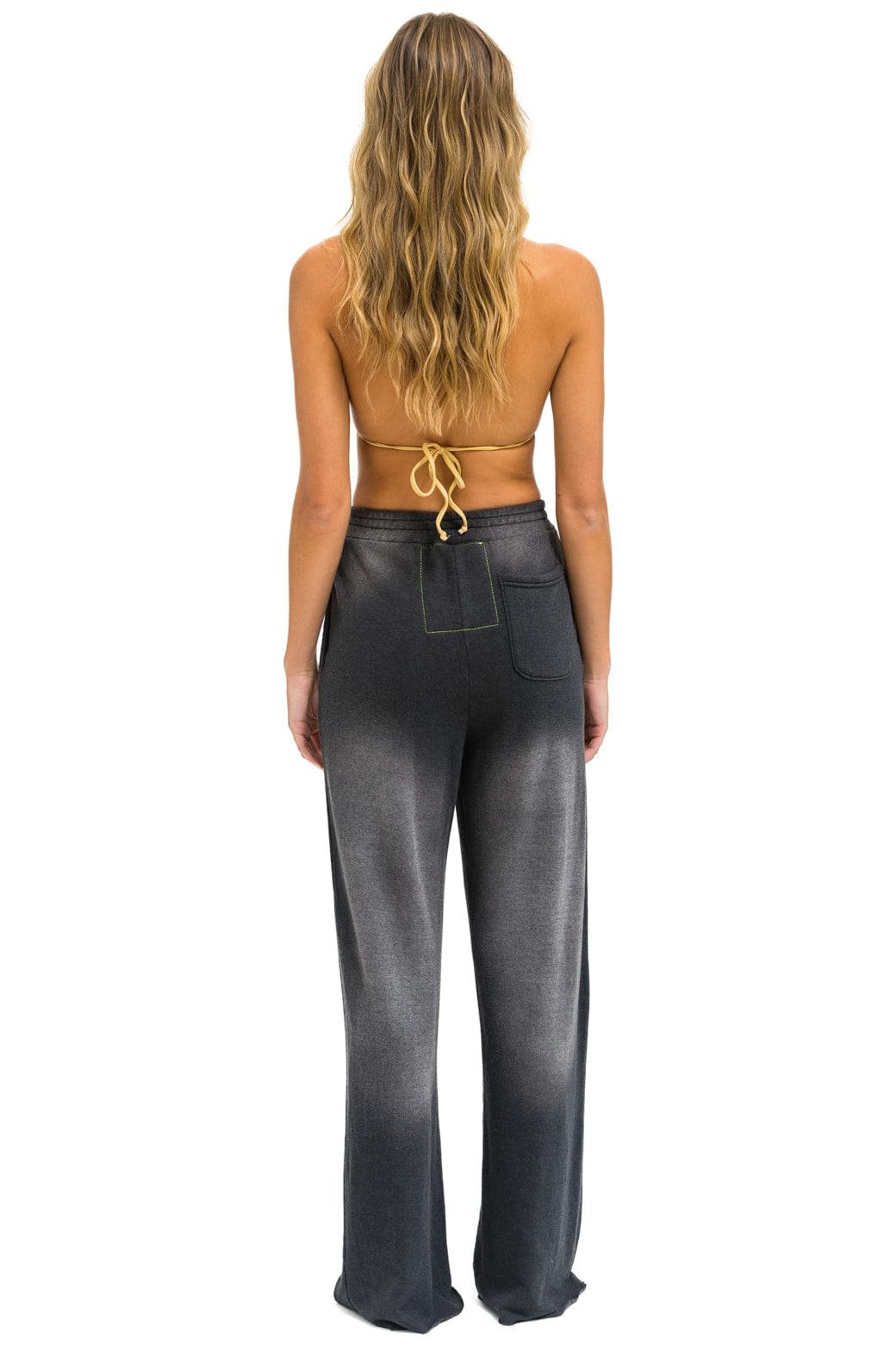 AN 3D WIDE LEG POCKET SWEATPANTS - FADED SMOKE - Image 4