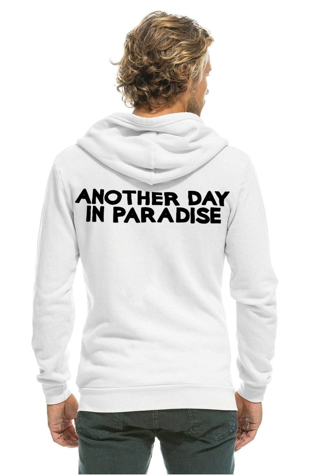 ANOTHER DAY IN PARADISE HOODIE - WHTE - Image 3